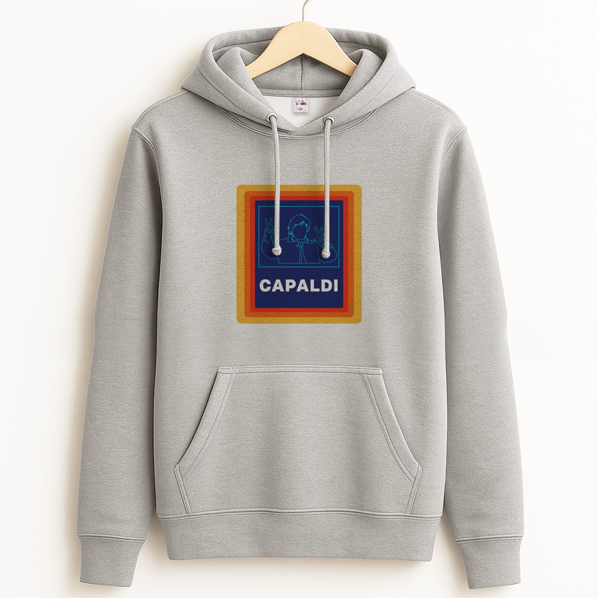 Capaldi Grey Hoodie