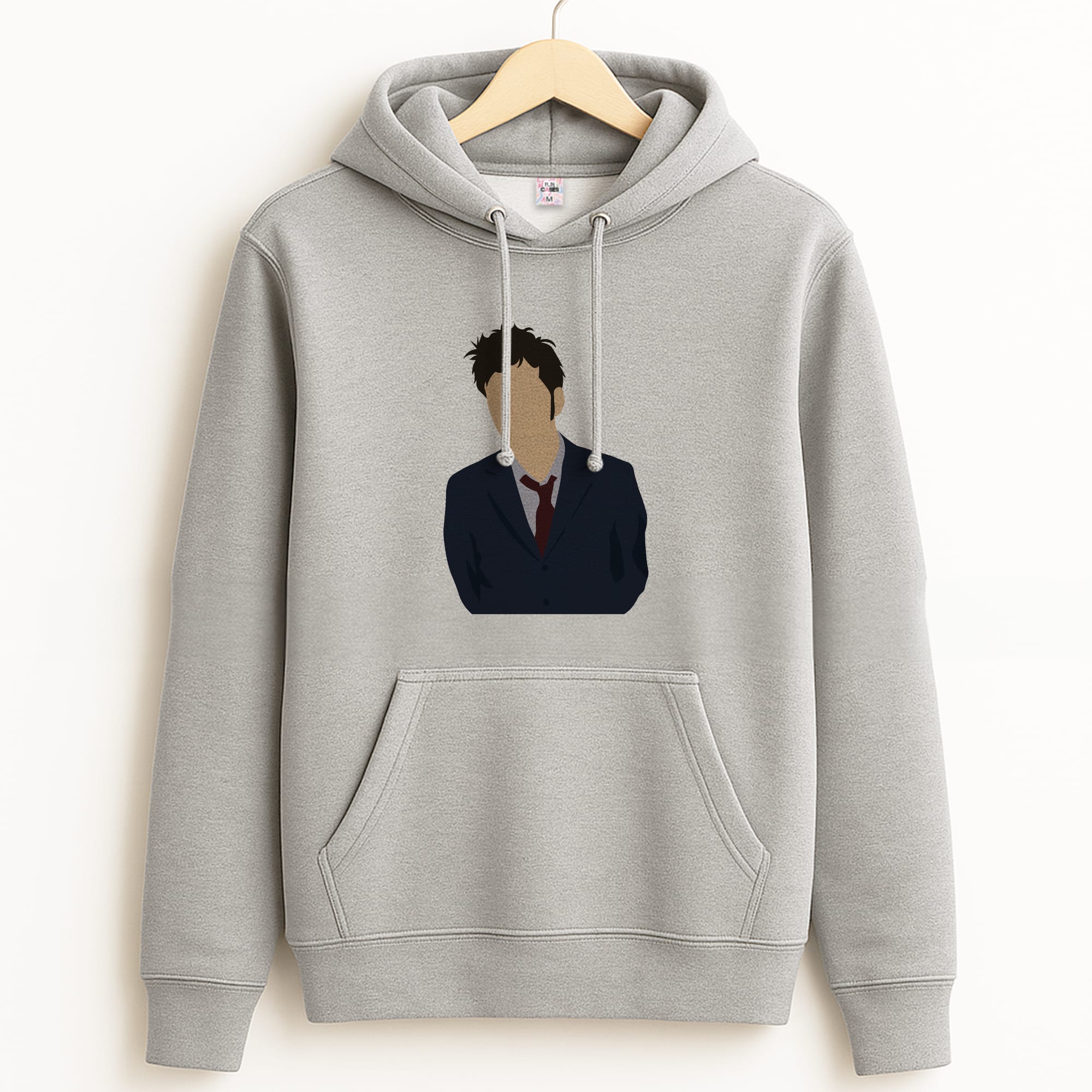Tennant - The Doctor Grey Hoodie