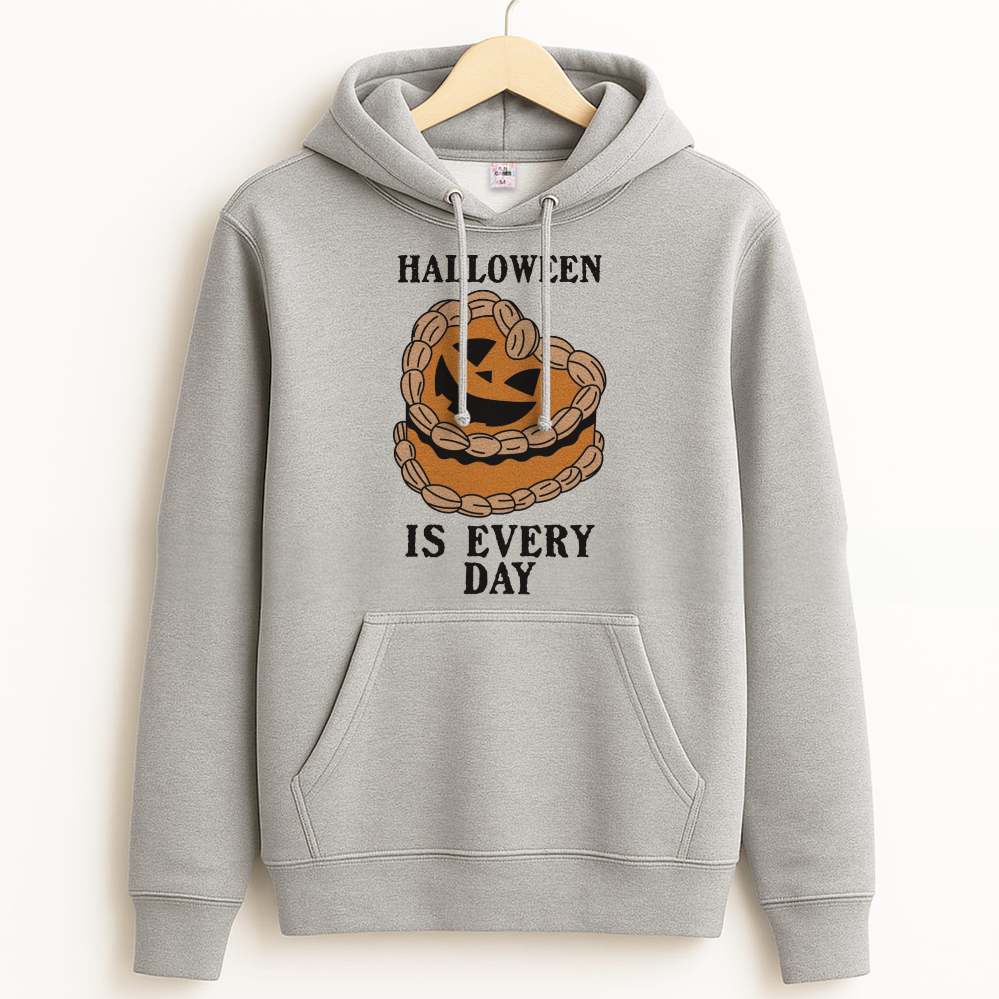 Halloween Is Every Day Grey Hoodie