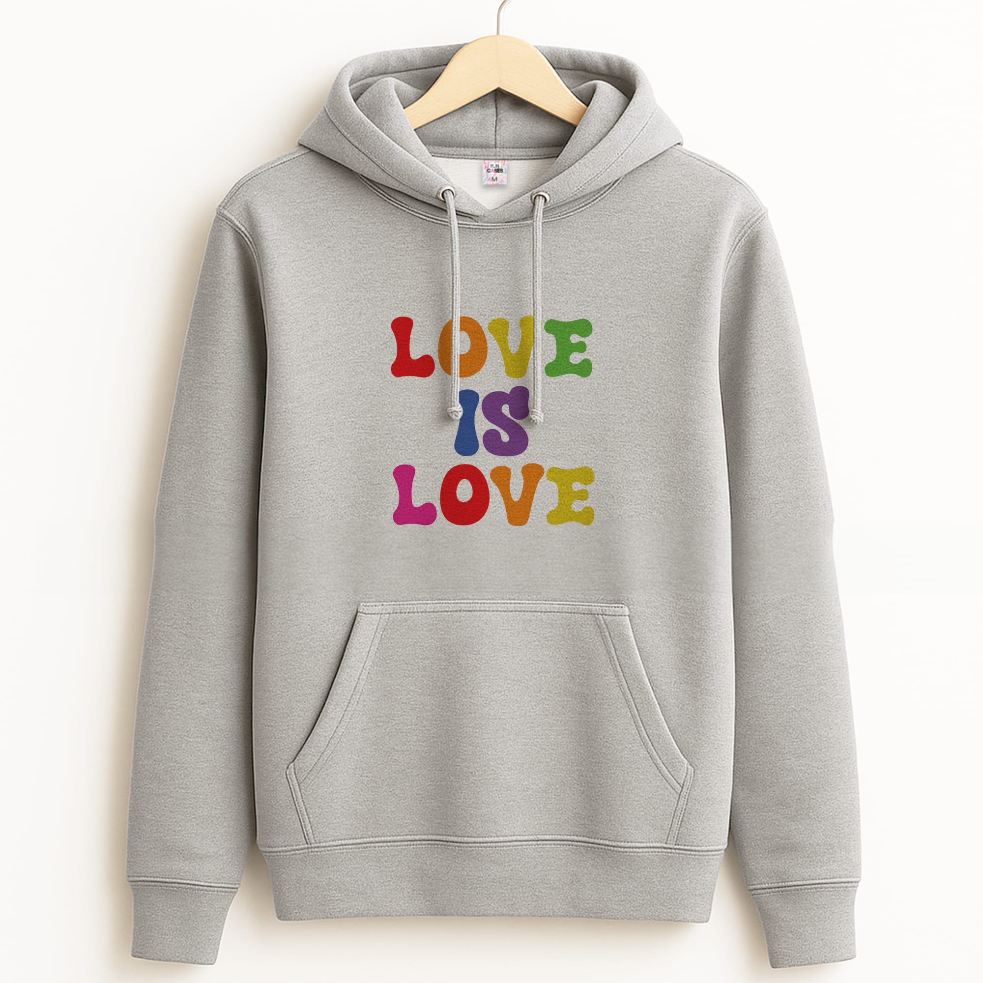 Love Is Love - Pride Grey Hoodie