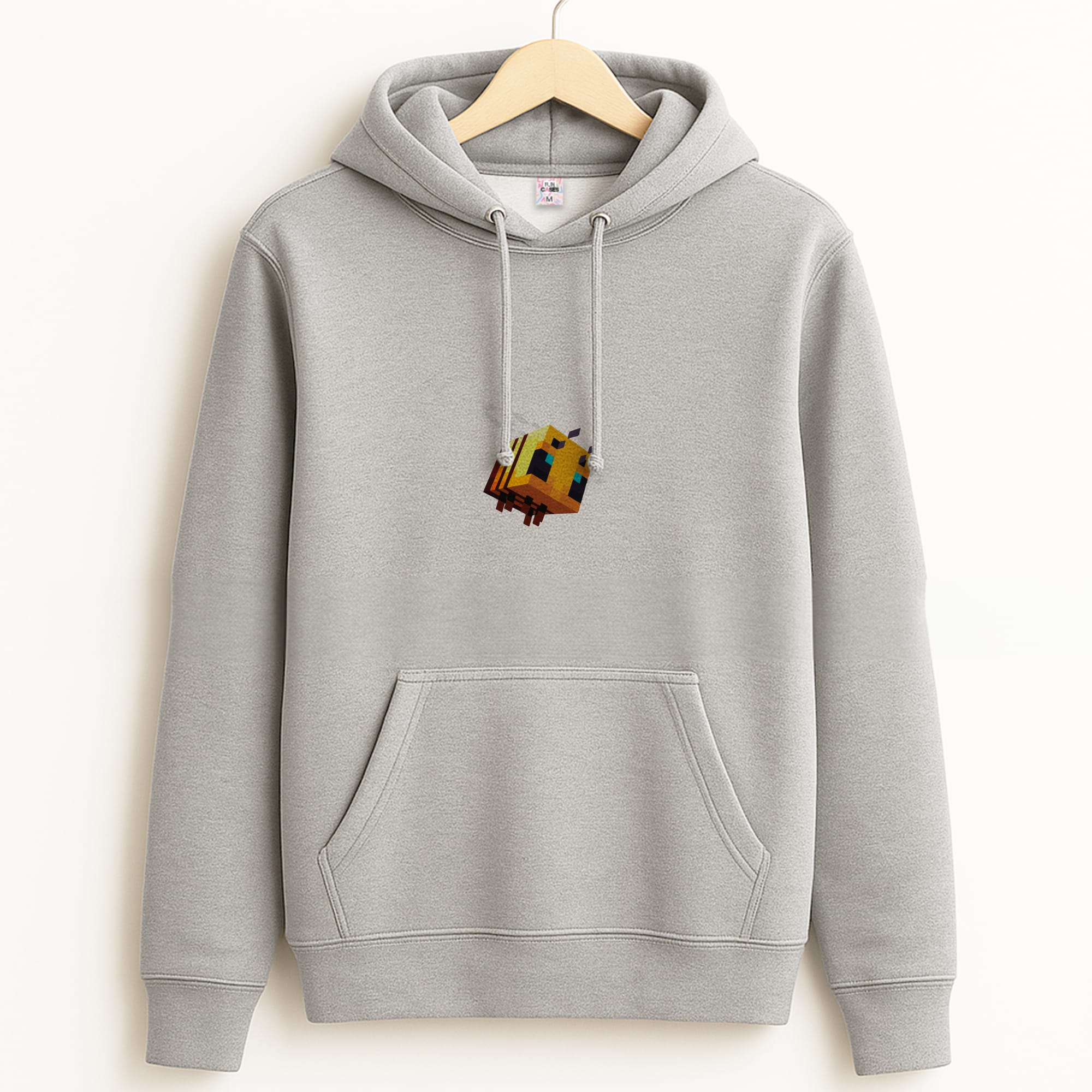 Mining Bee Grey Hoodie