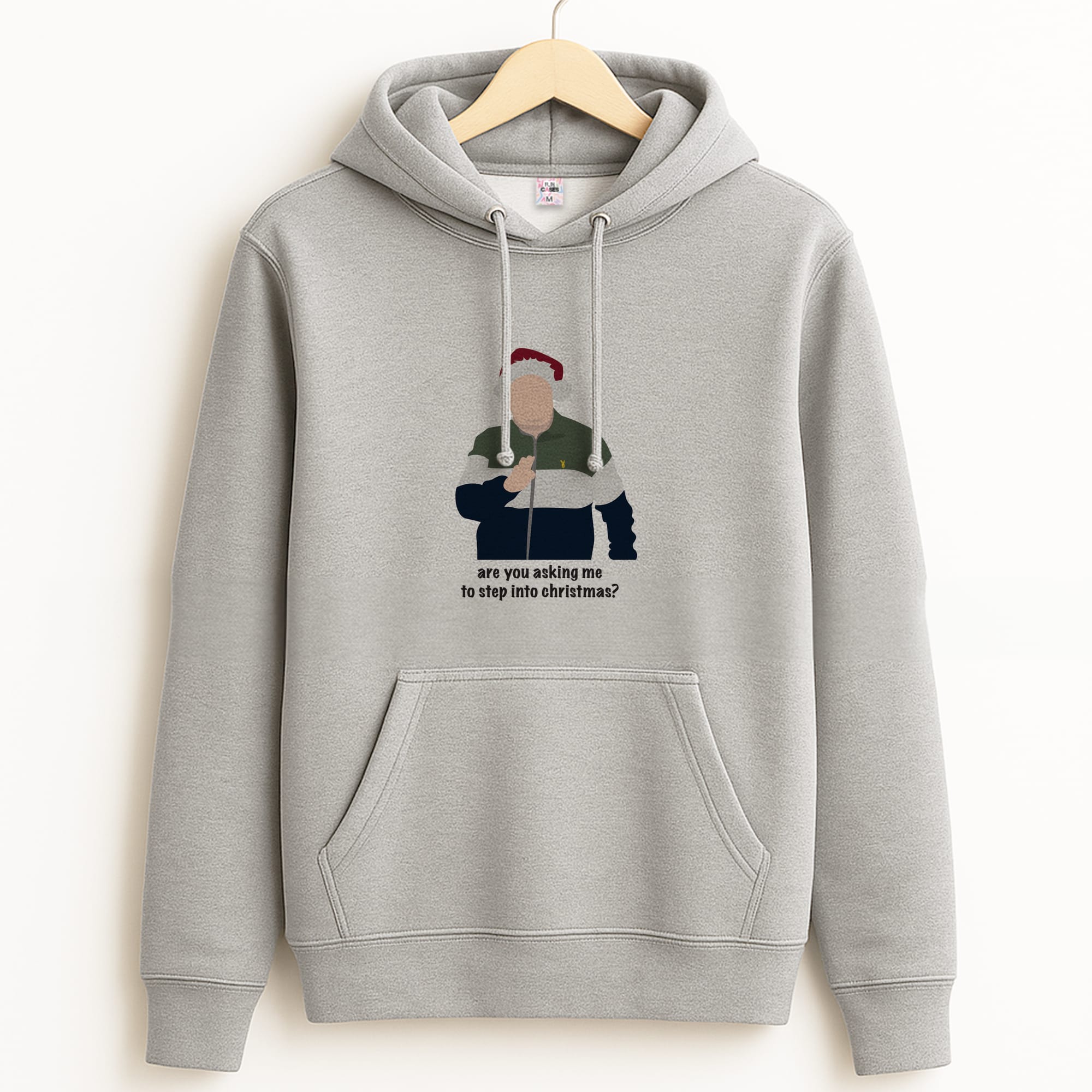 Are You Asking Me To Step Into Christmas - Gavin And Stacey Grey Hoodie