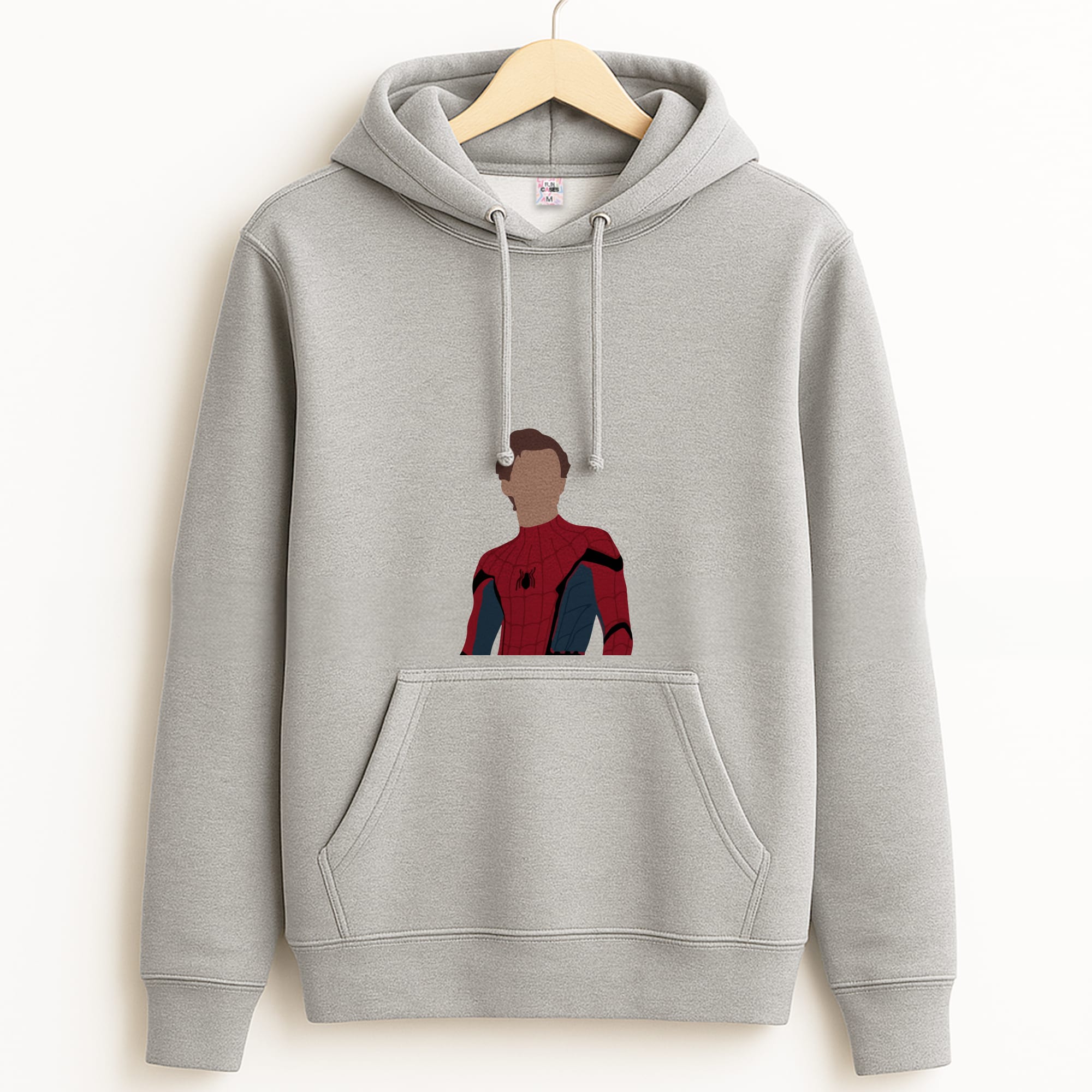Spiderman Grey Hoodie