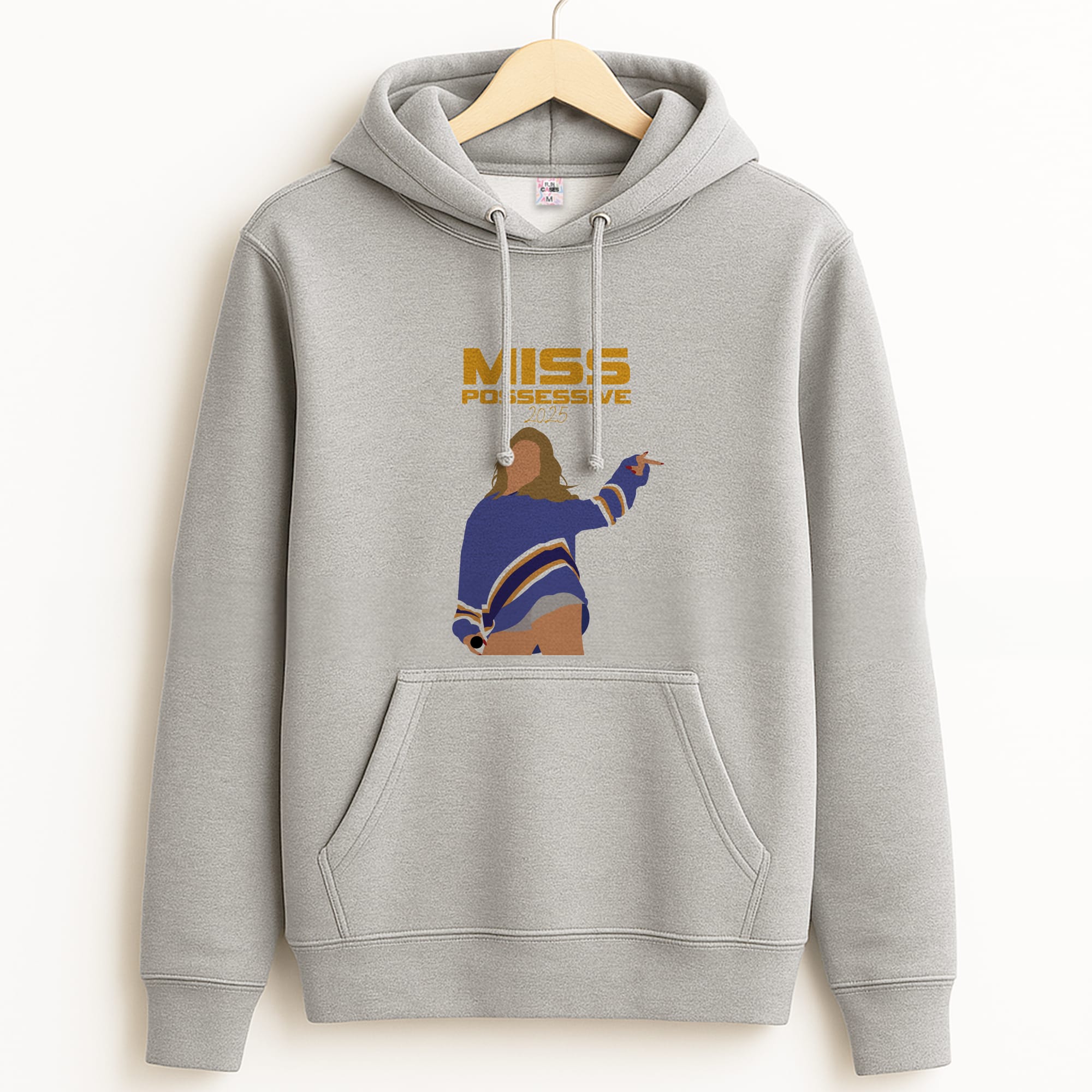 Miss Possessive 25 Grey Hoodie
