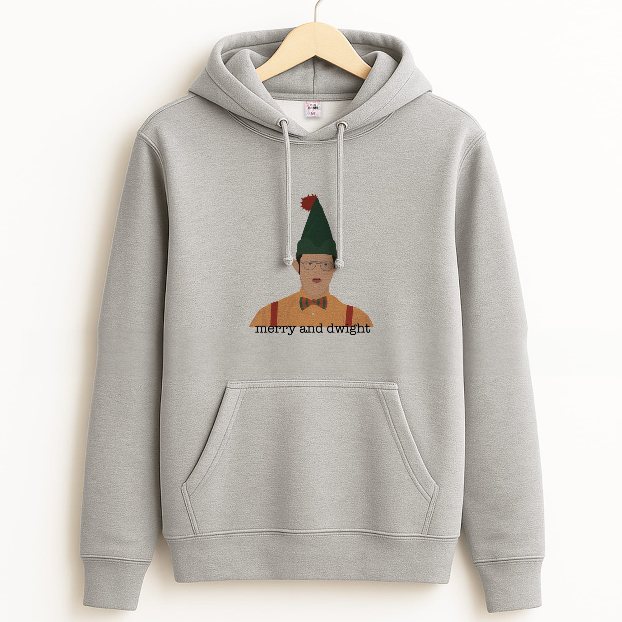 Merry And Dwight Grey Hoodie