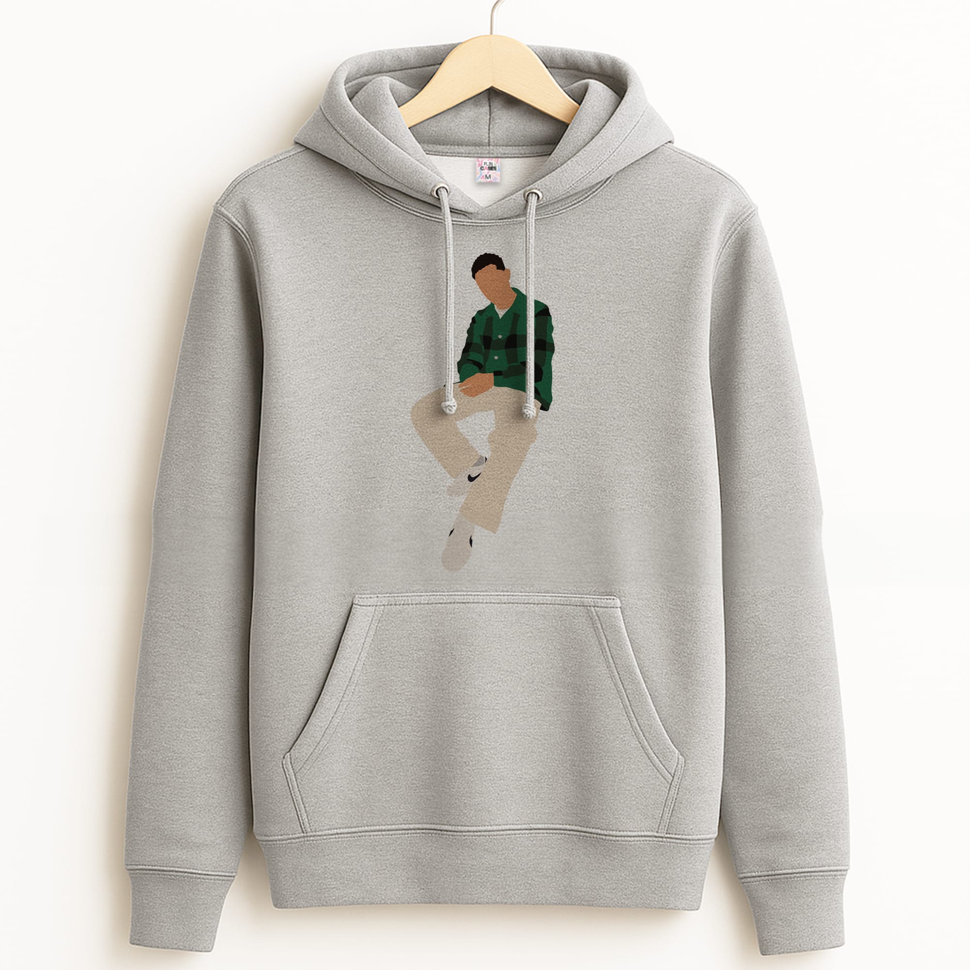 Green LoyleGrey Hoodie