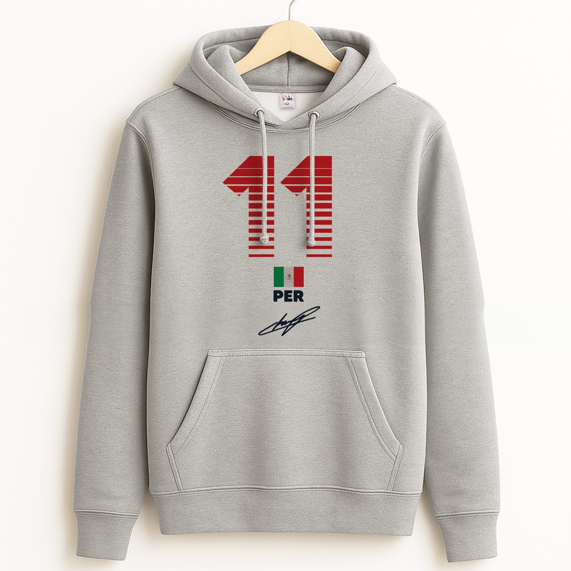 Perez - F1 Grey Hoodie