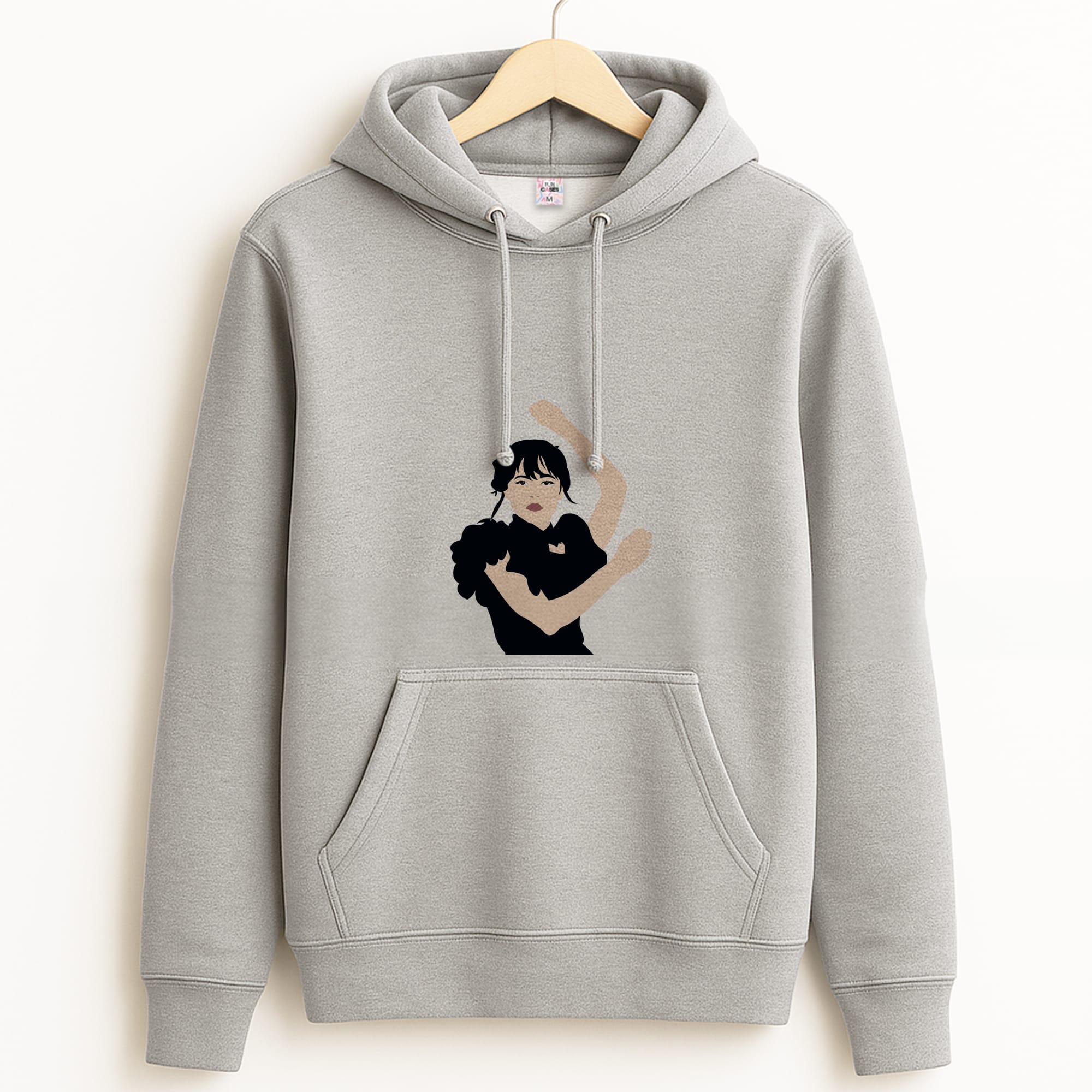 Dancing Wednesday Grey Hoodie