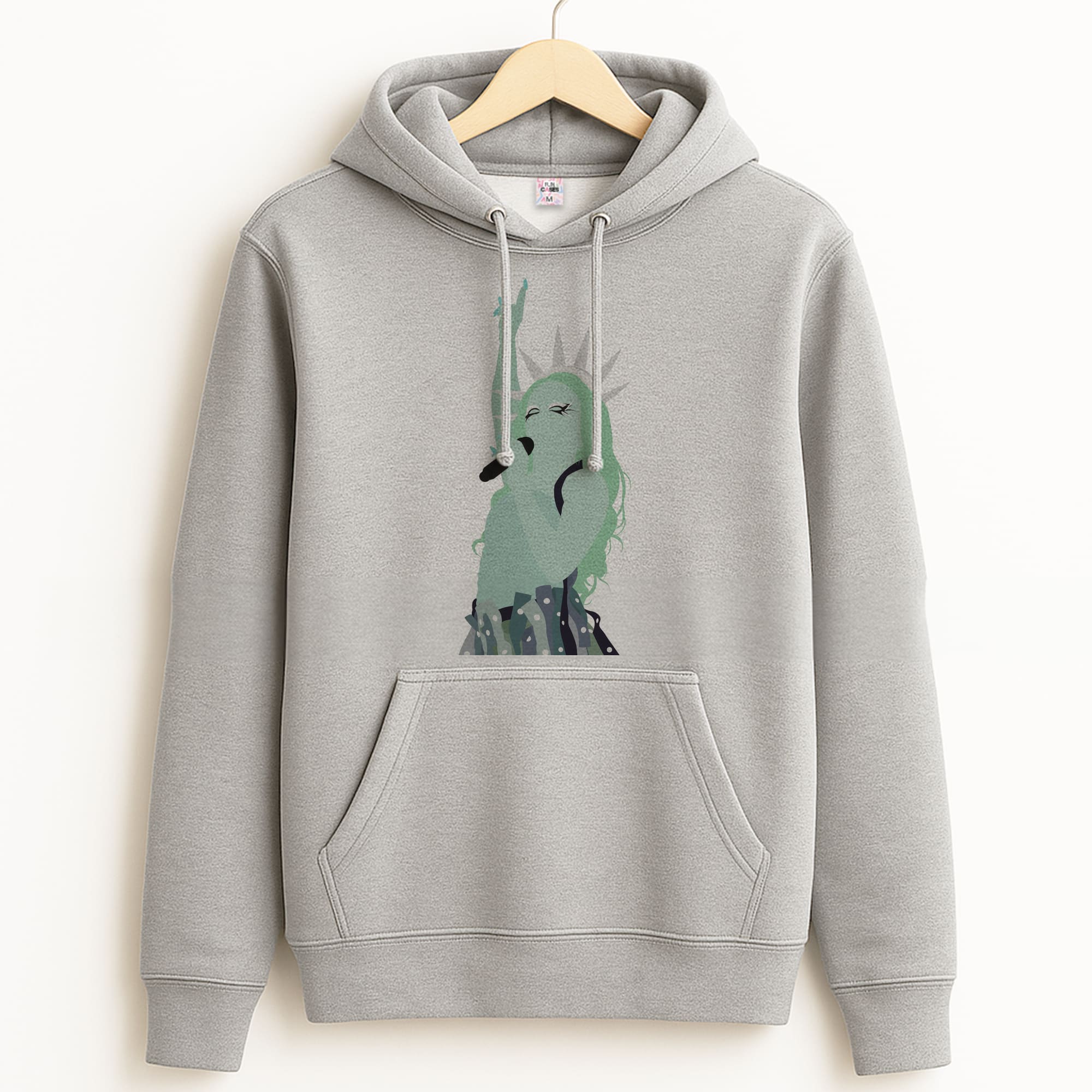 I'd Have To Stop The World Grey Hoodie