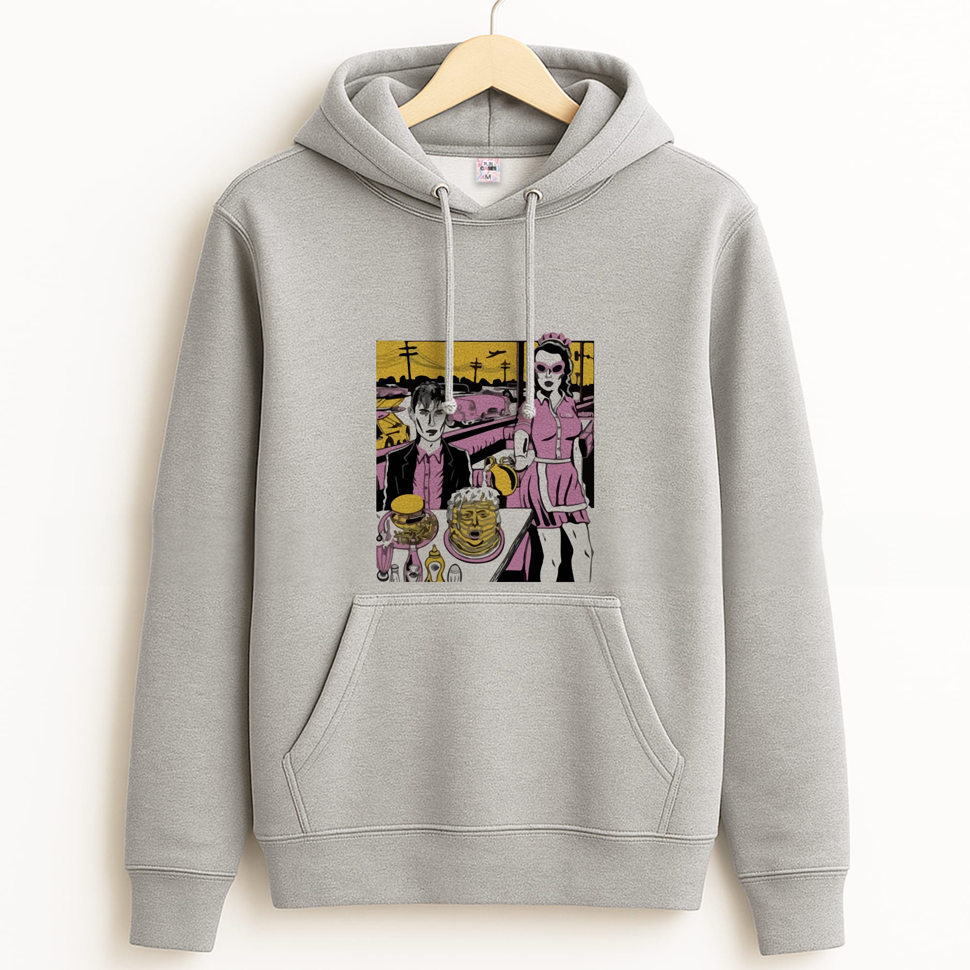 Popart Fender Grey Hoodie
