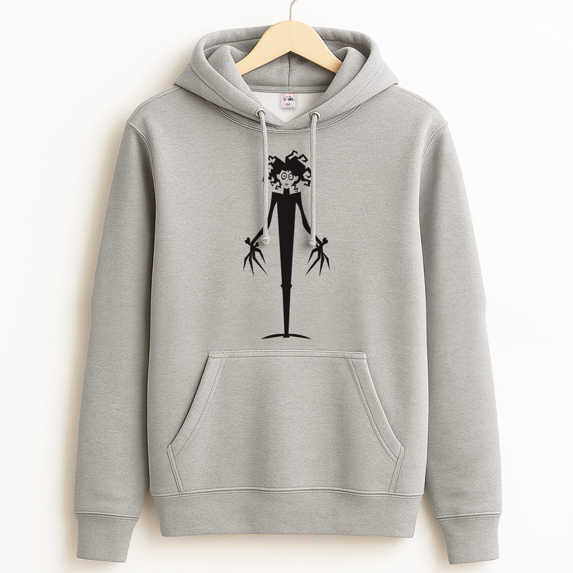 Cartoon - Scissorhands Grey Hoodie