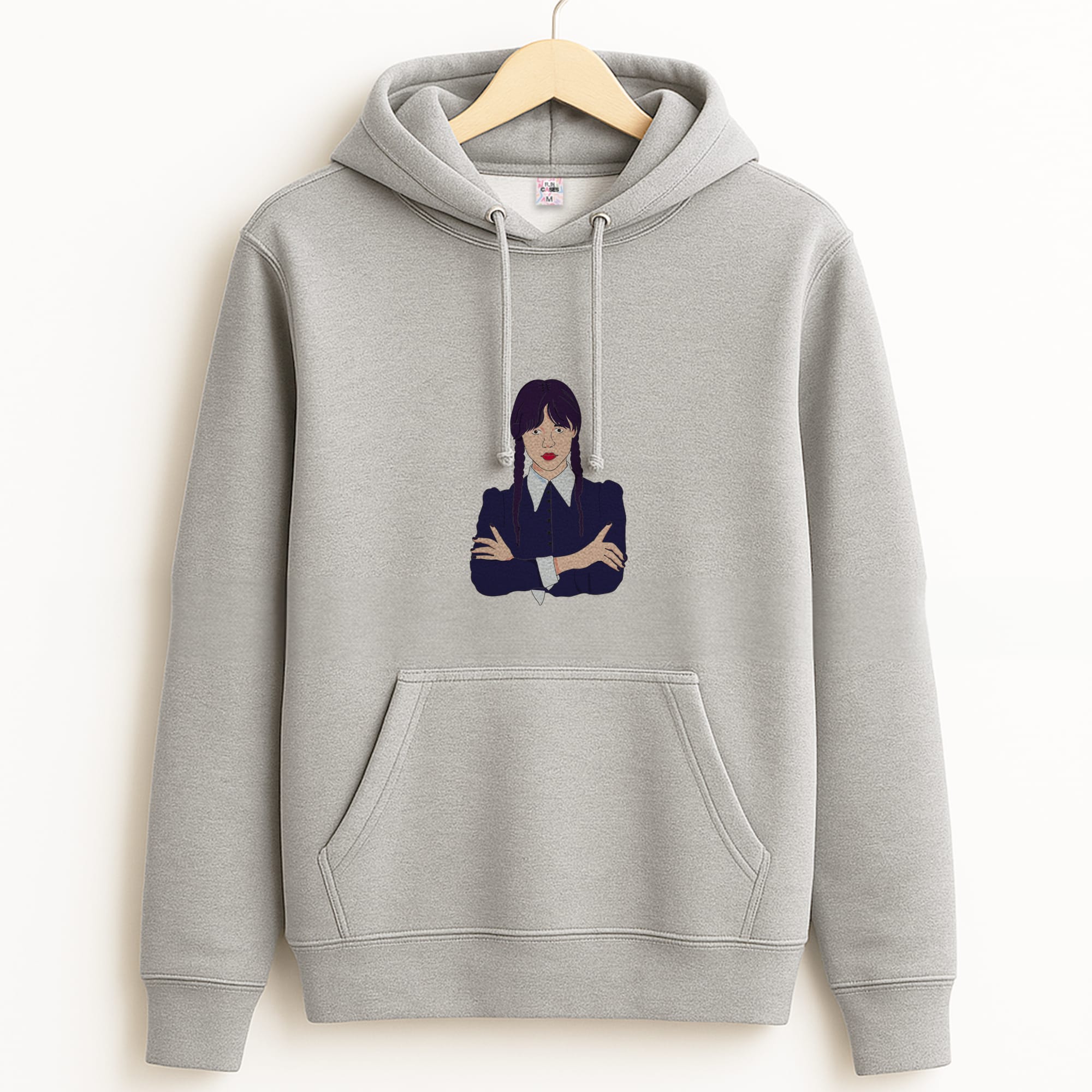 Wednesday Addams Wednesday Grey Hoodie