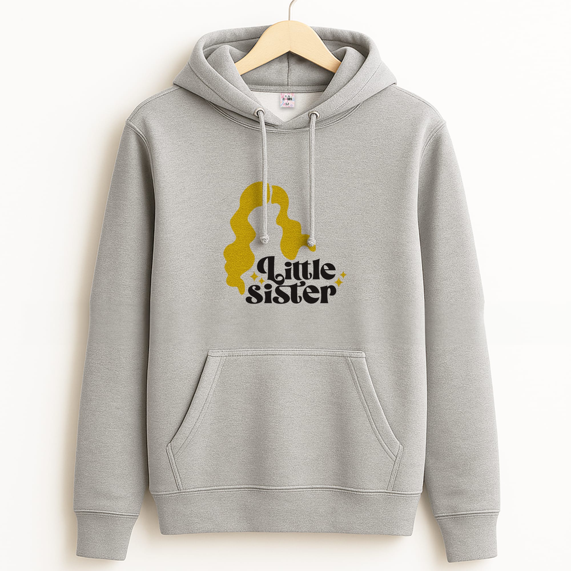 Little Sister - Hocus Halloween Grey Hoodie