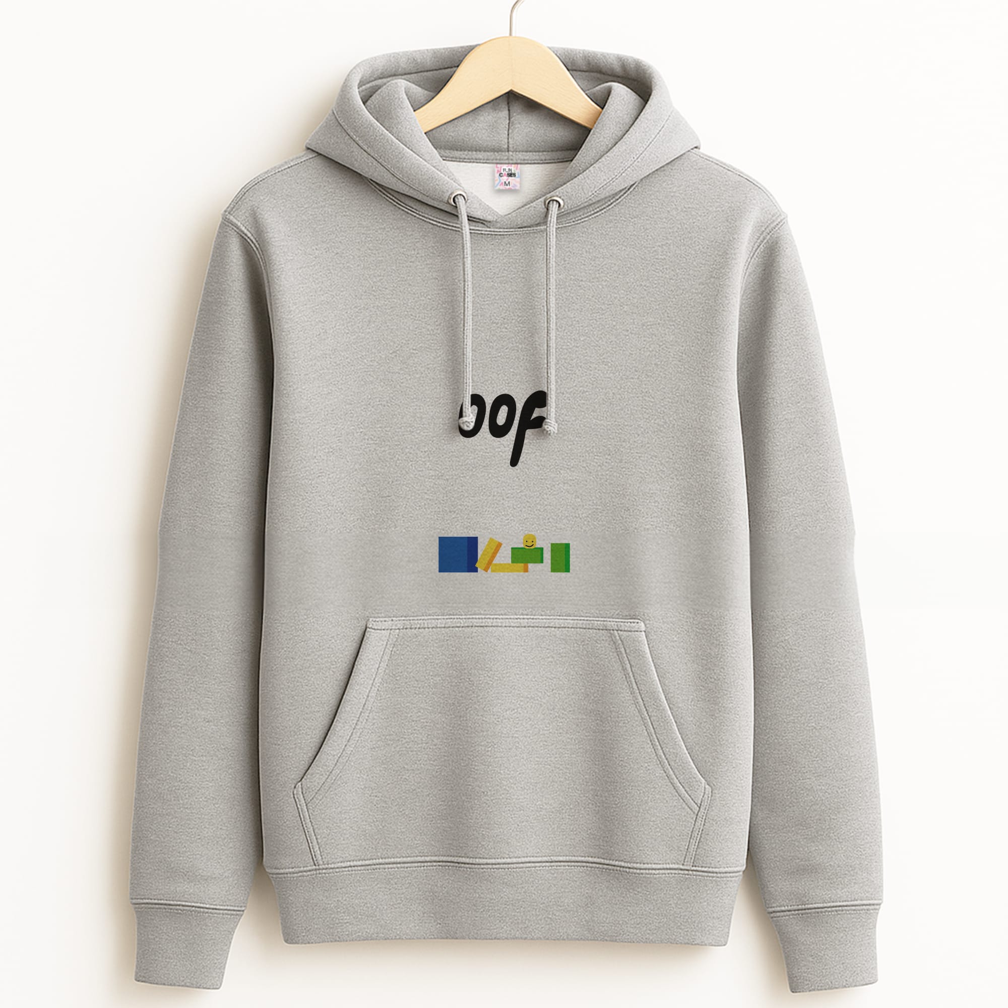 Oof Grey Hoodie
