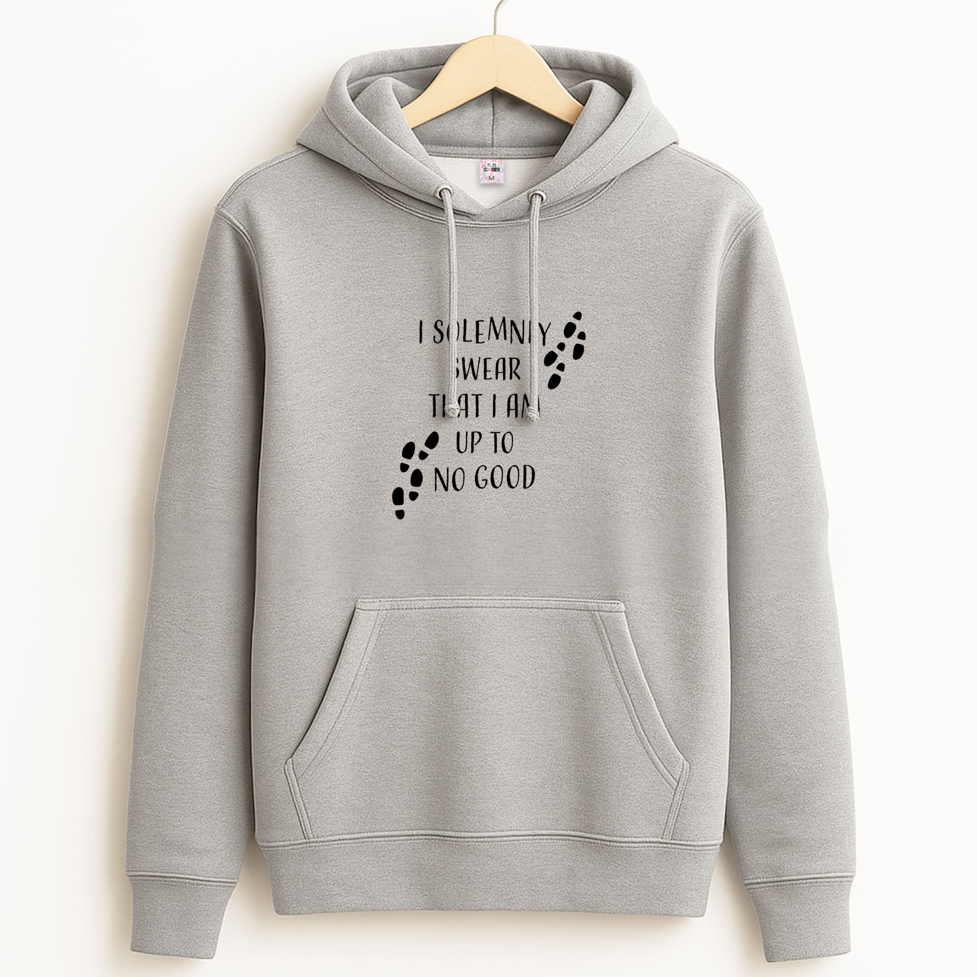 I Solemnly Swear Grey Hoodie