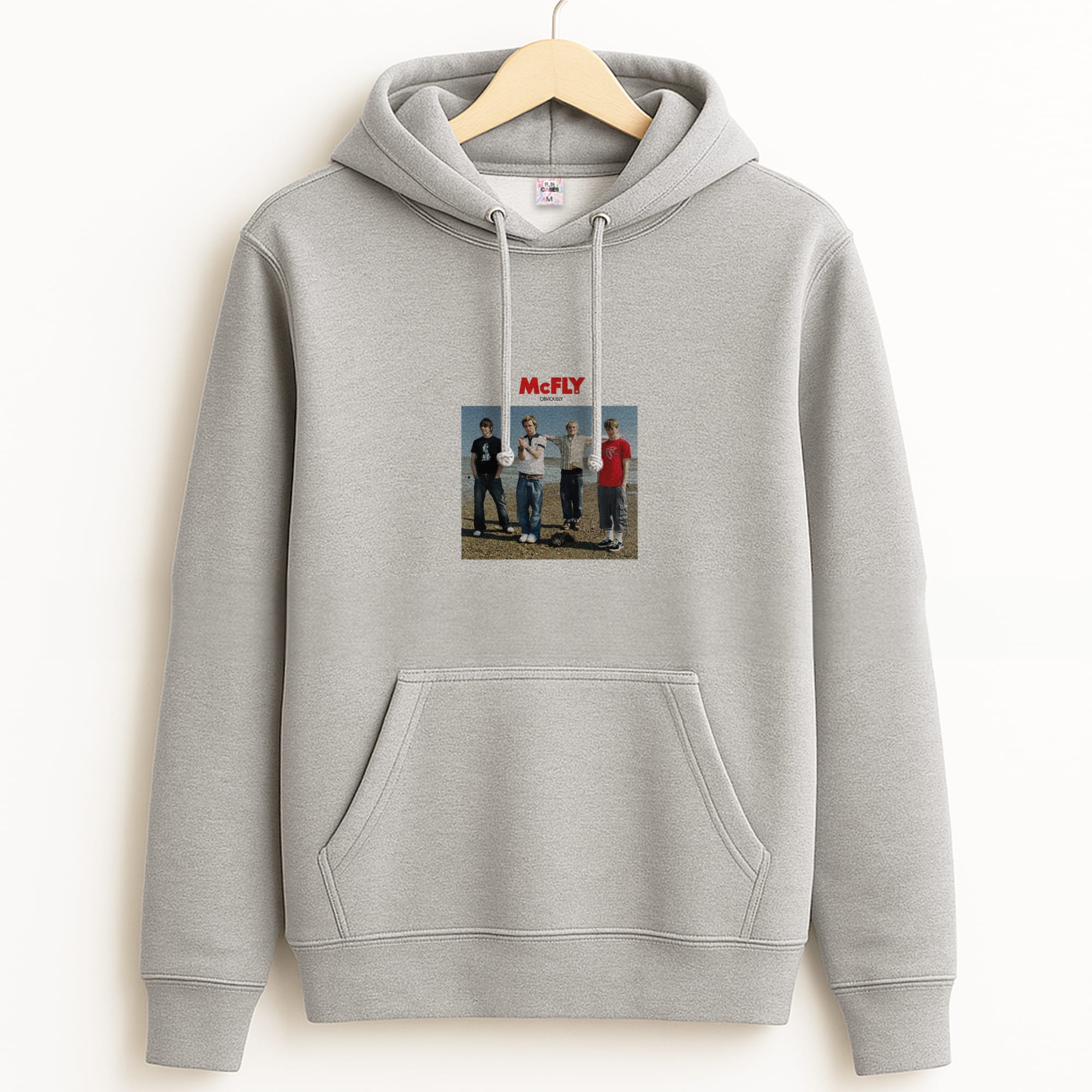 Obviously - McBand Grey Hoodie