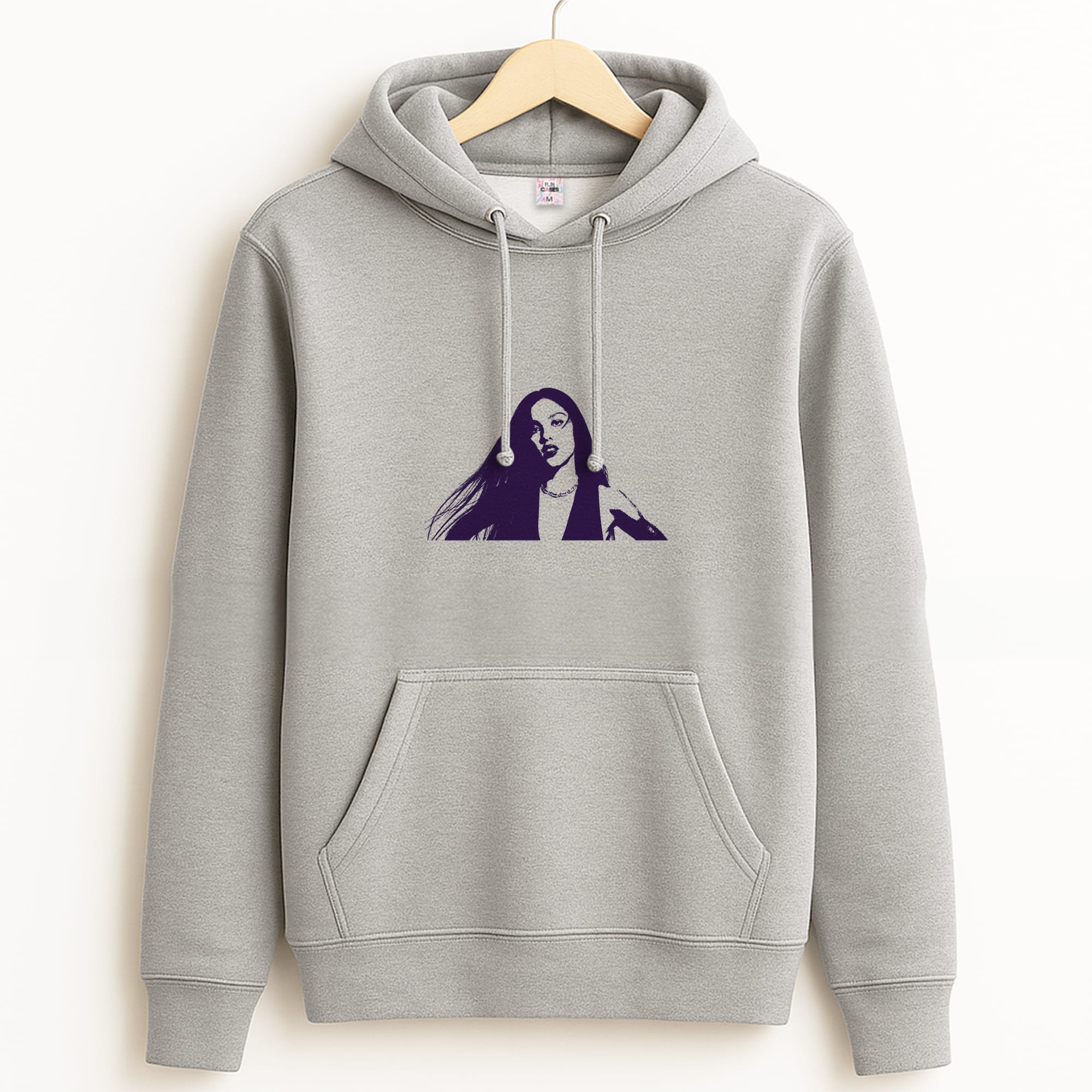 Stars And Butterflies Pattern Hoodie