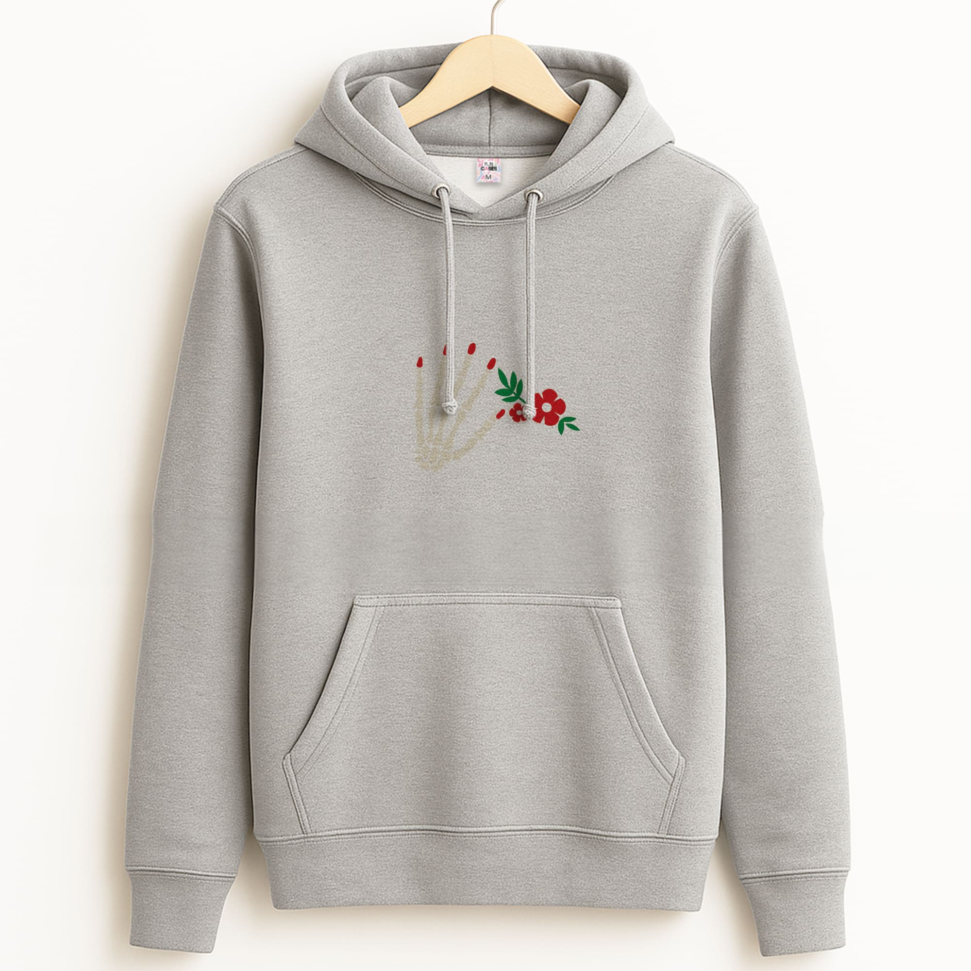 Halloween Pattern 15 Grey Hoodie