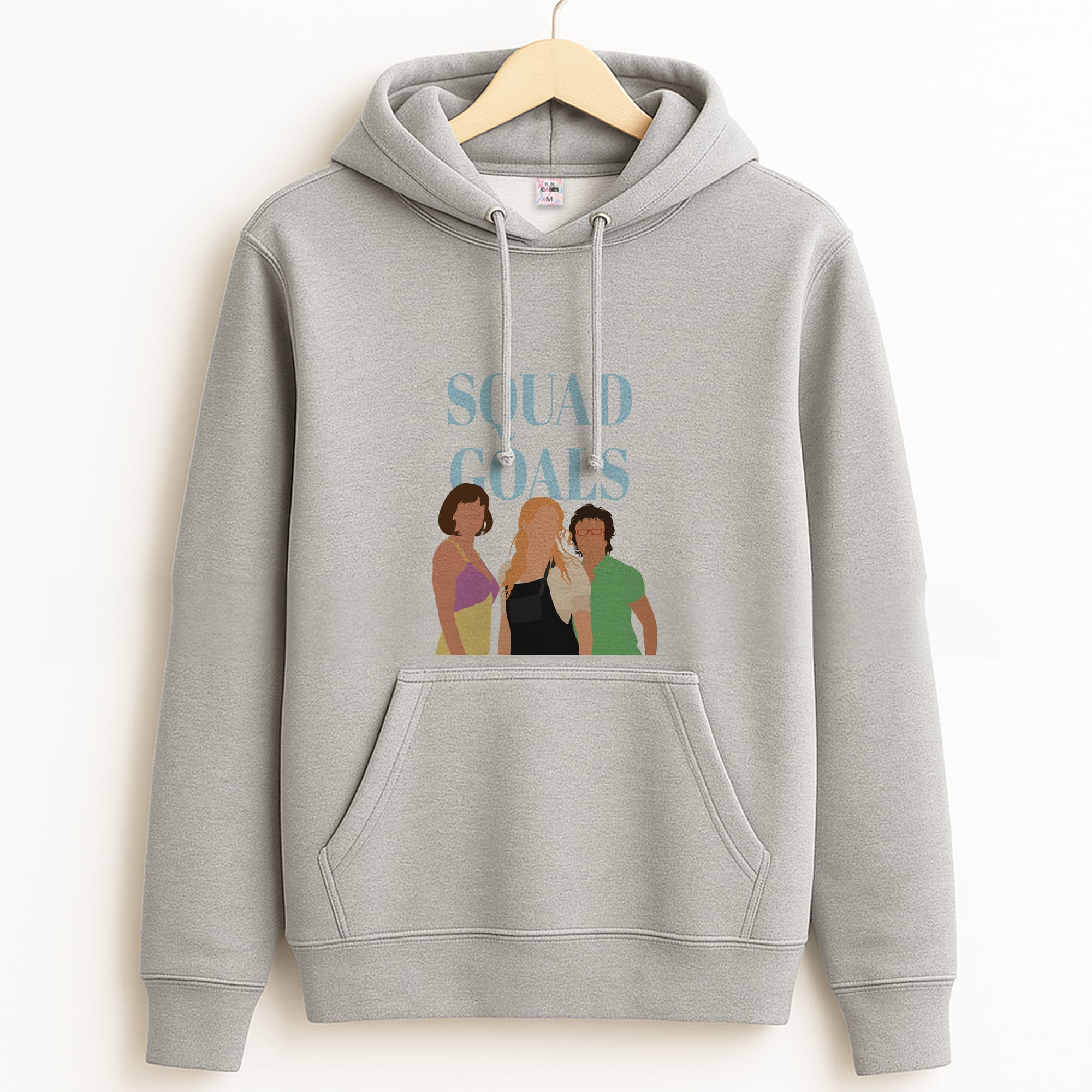 Squad Goals - Mamma Mia Grey Hoodie