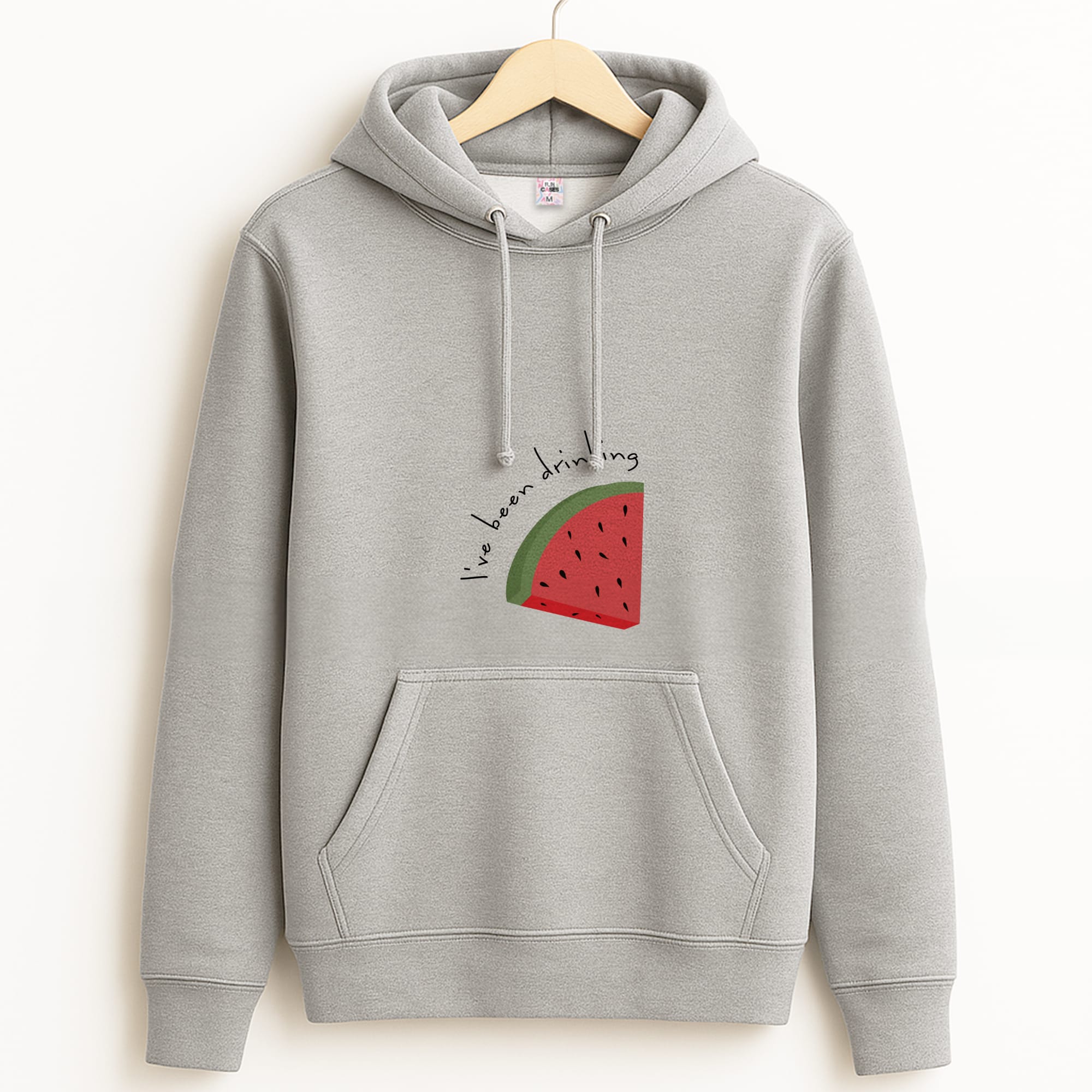 I've Been Drinkin Watermelon - Queen B Grey Hoodie