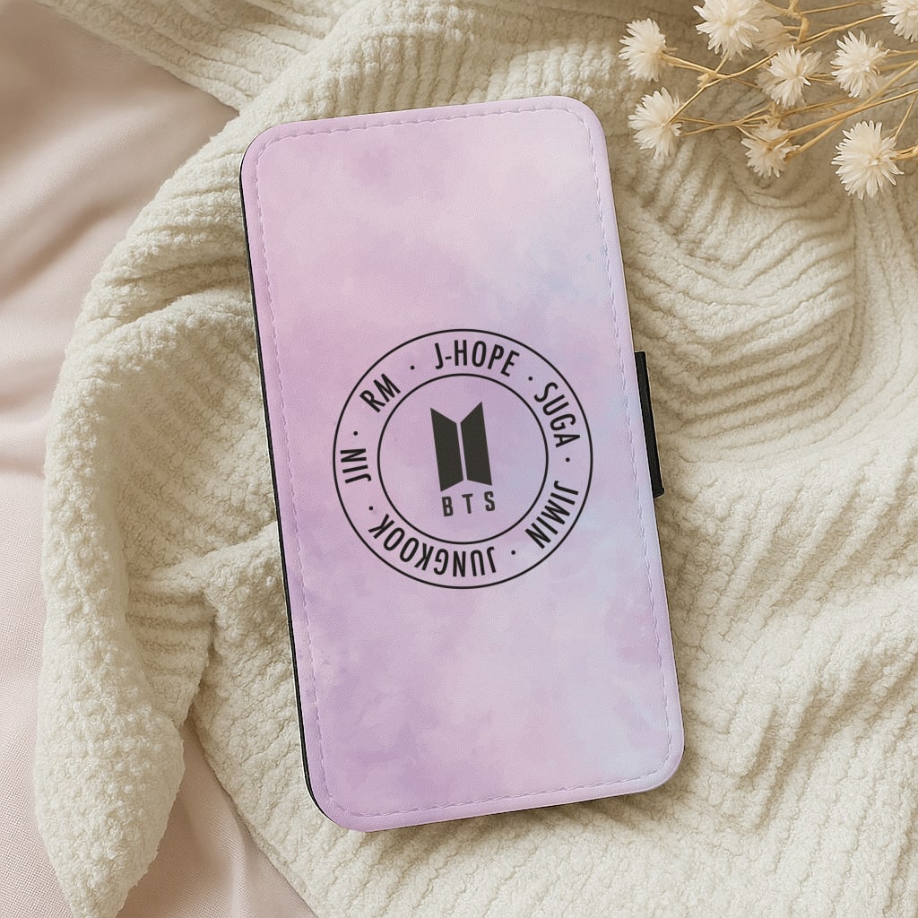 Galaxy Logo - BTS Wallet Phone Case