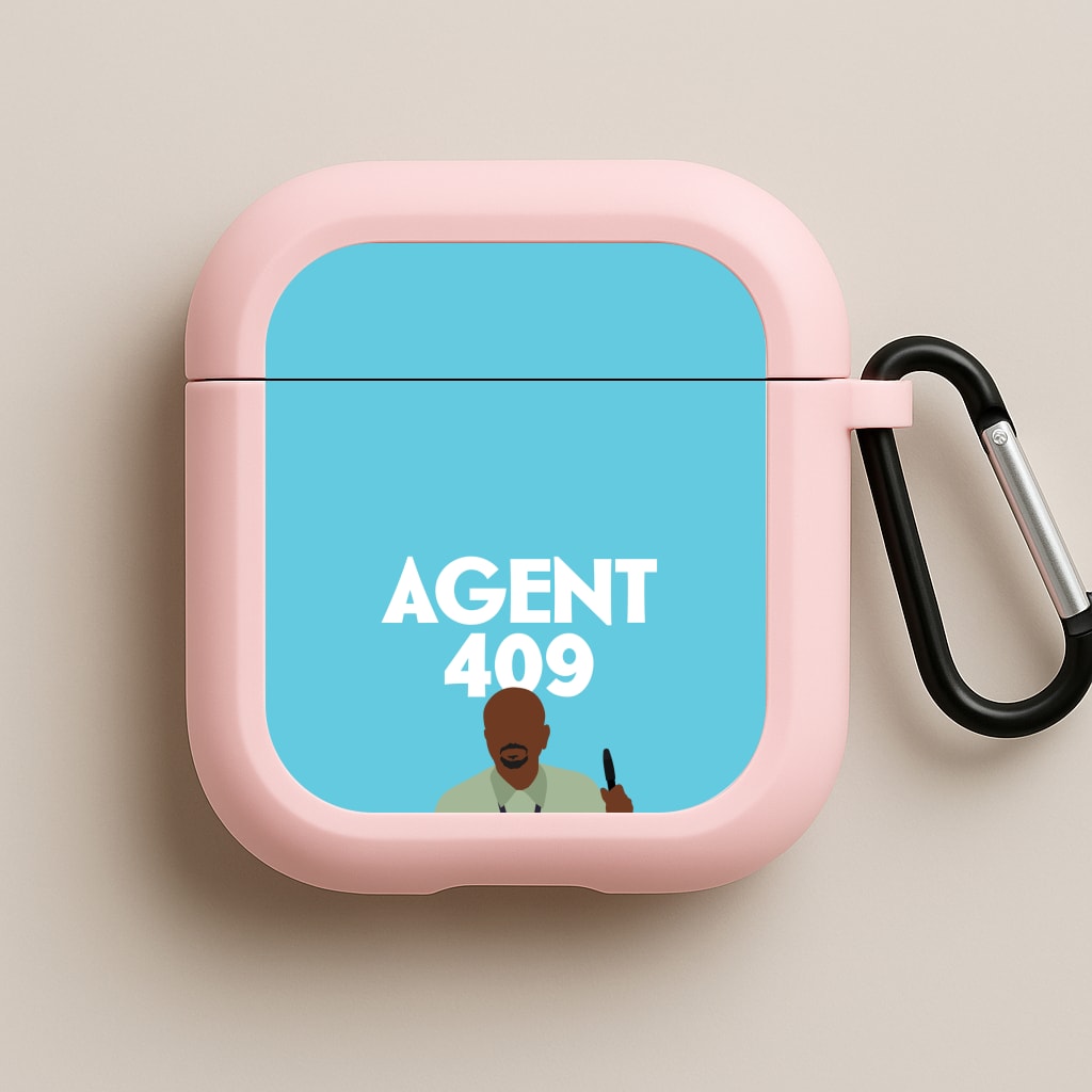 Agent 409 Pink AirPods Case