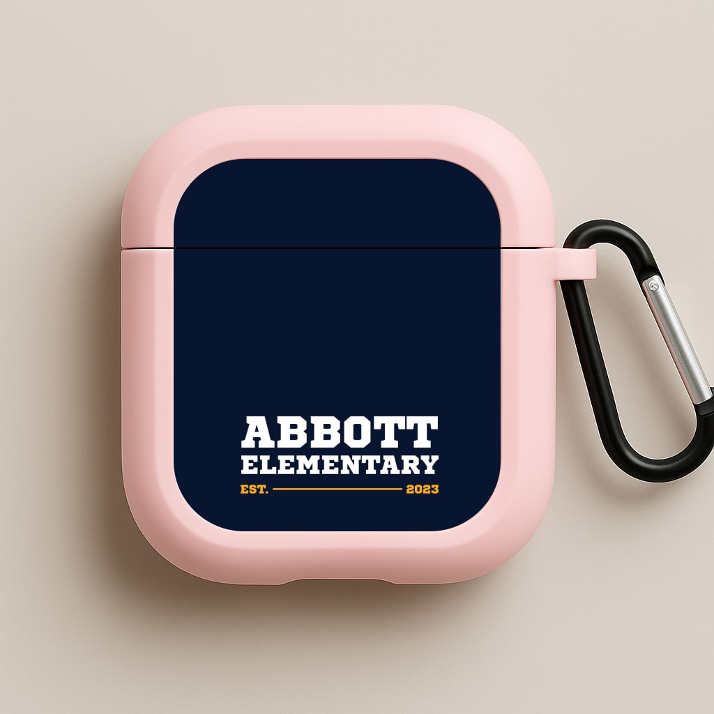 Elementary Sports Top Pink AirPods Case