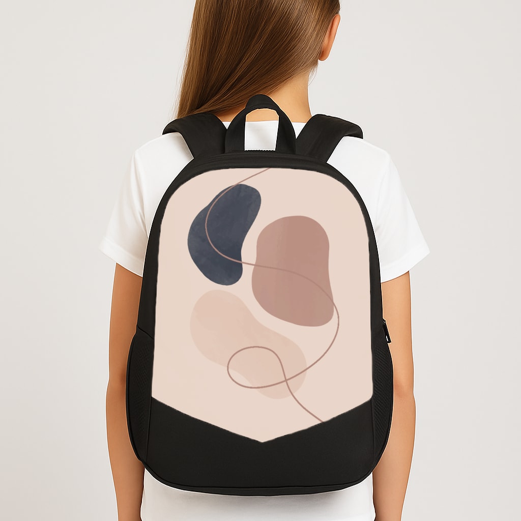 Abstract Pattern II Large School Bag