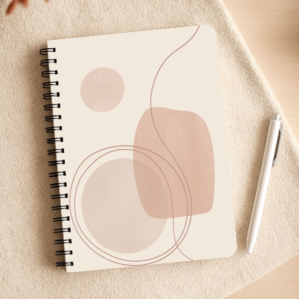 Abstract Pattern V Notepad