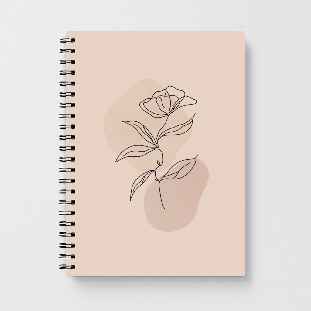 Abstract Pattern IX Notebook