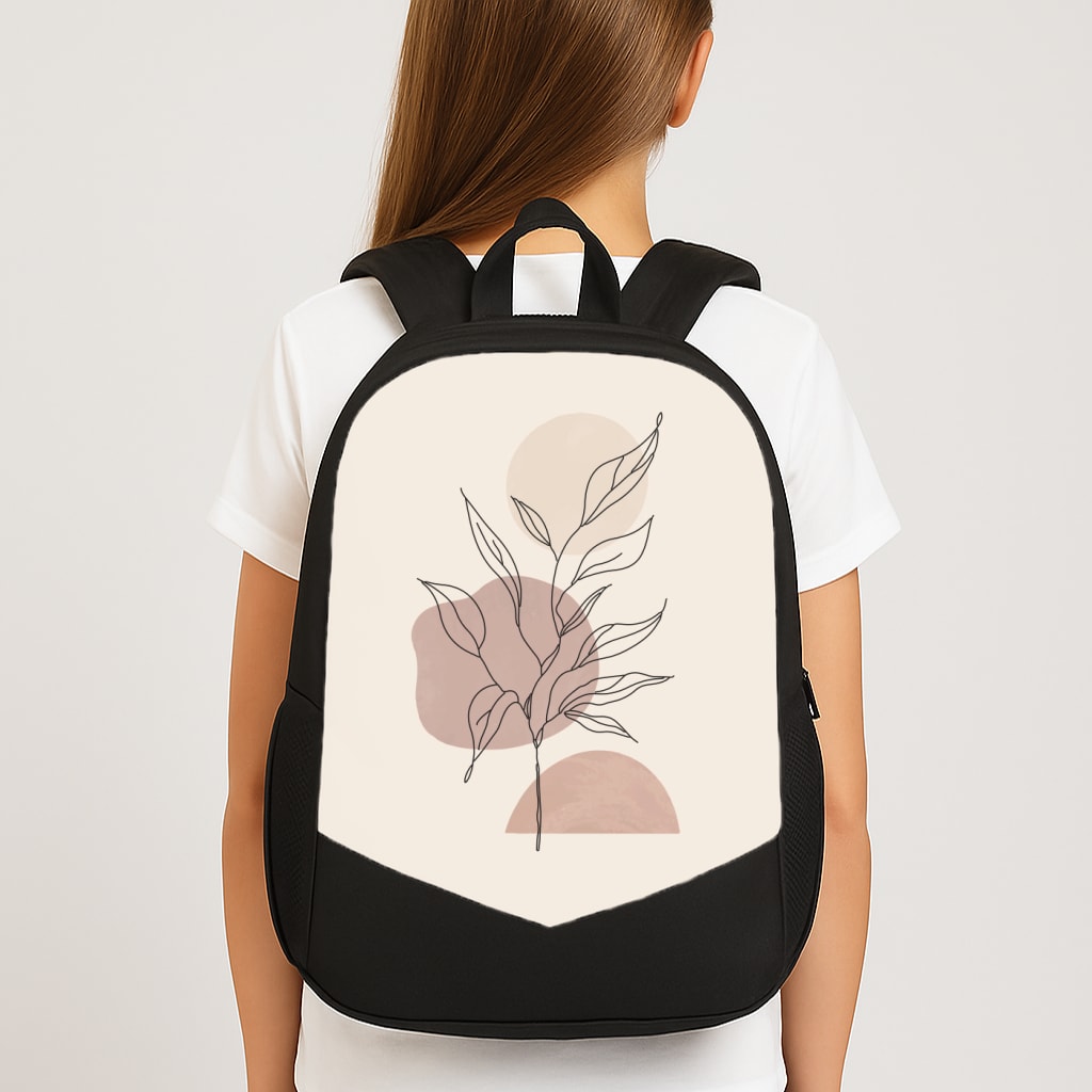 Abstract Pattern X Large School Bag