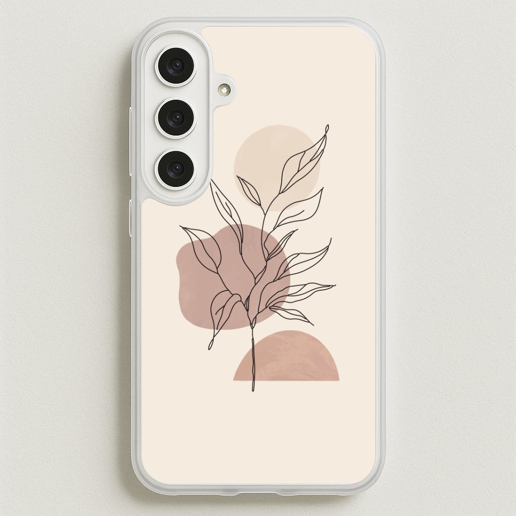 Abstract Pattern X Phone Case for Galaxy S25FE