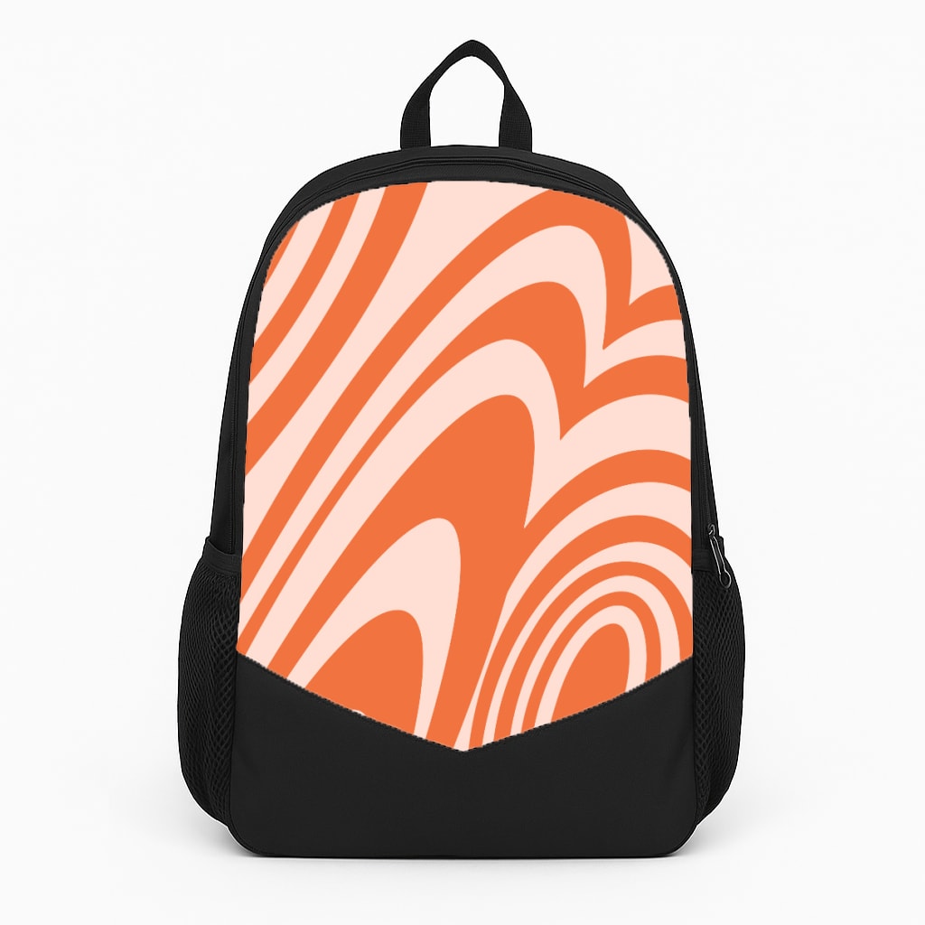 Colourful Abstract Pattern I Large Backpack