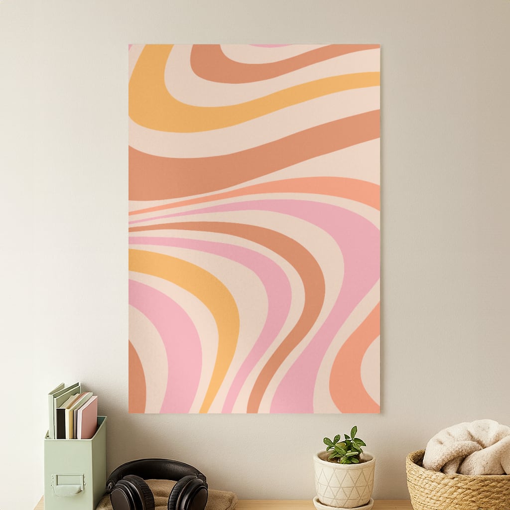 Colourful Abstract Pattern III Poster