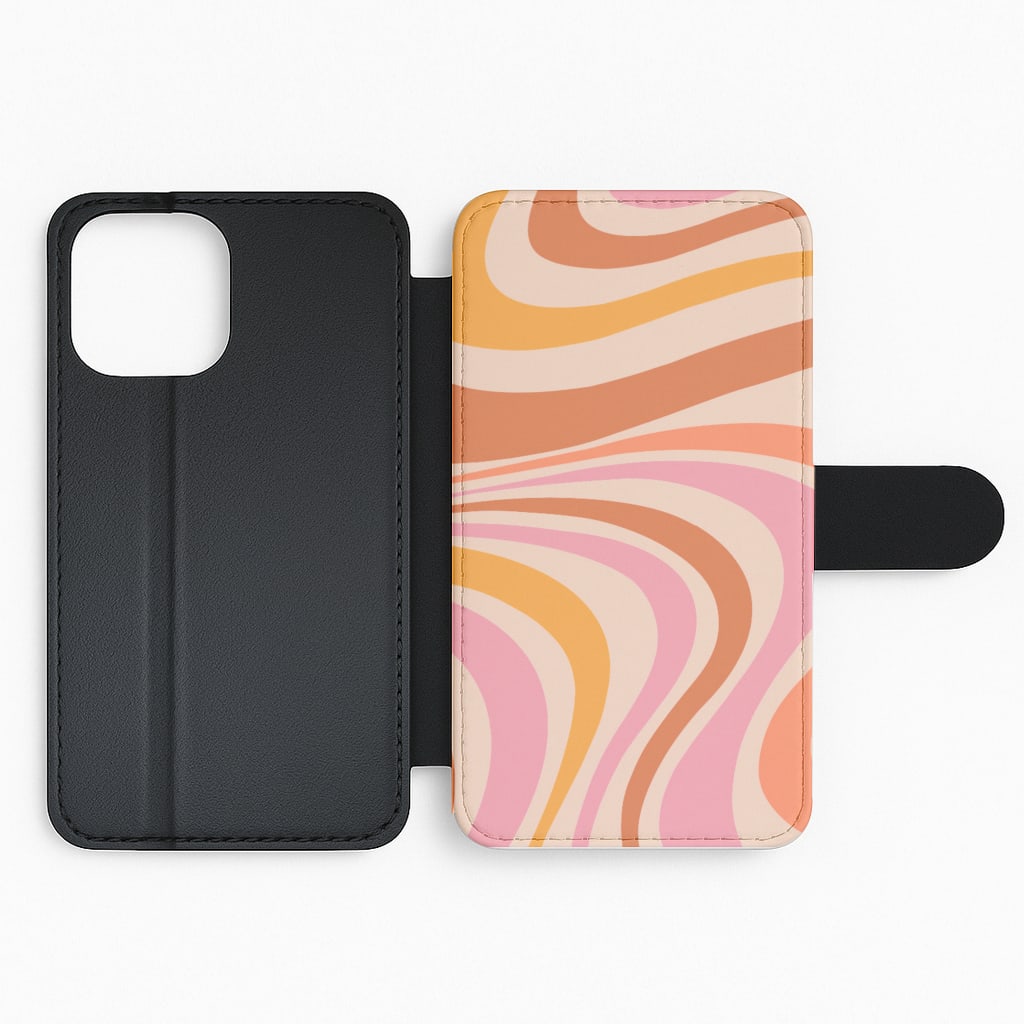 Colourful Abstract Pattern III Flip Phone Case