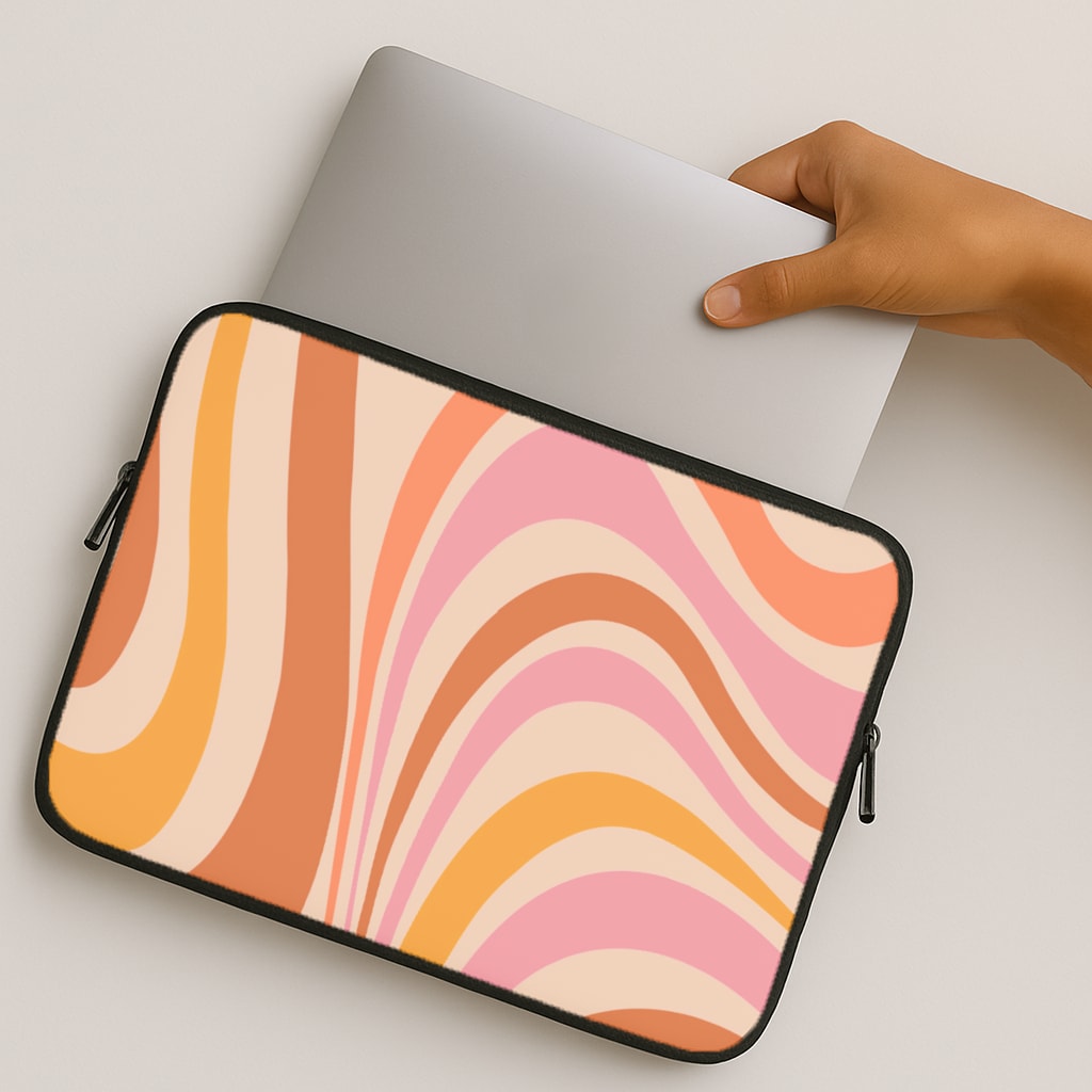 Colourful Abstract Pattern III MacBook Case