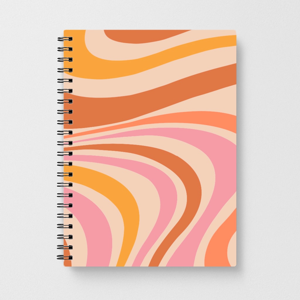 Colourful Abstract Pattern III Notebook