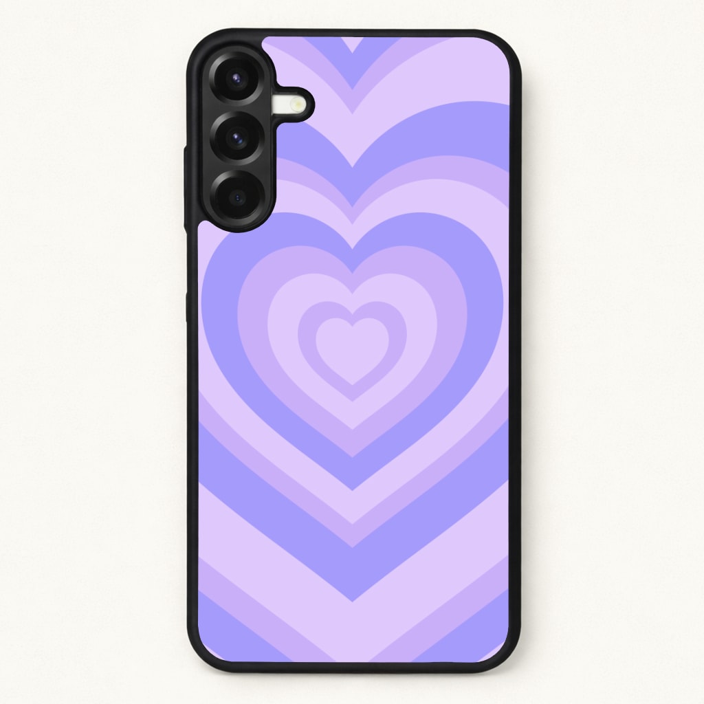 Purple - Colourful Hearts Phone Case for Galaxy A17