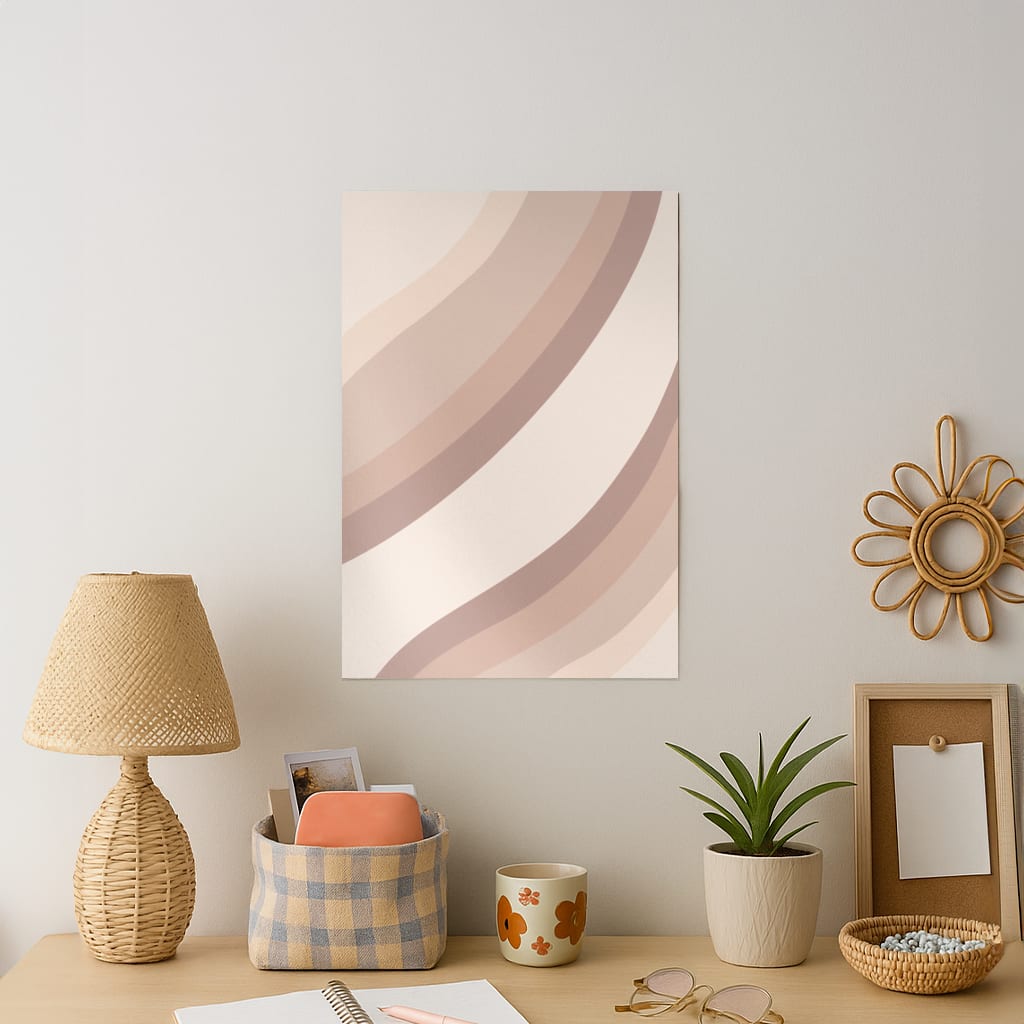 Colourful Abstract Pattern VI Art Print