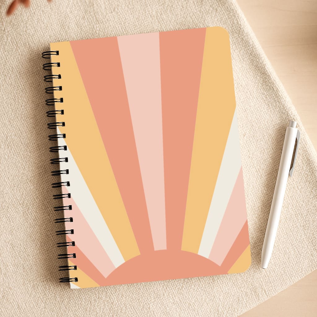 Colourful Abstract Pattern IX Notepad