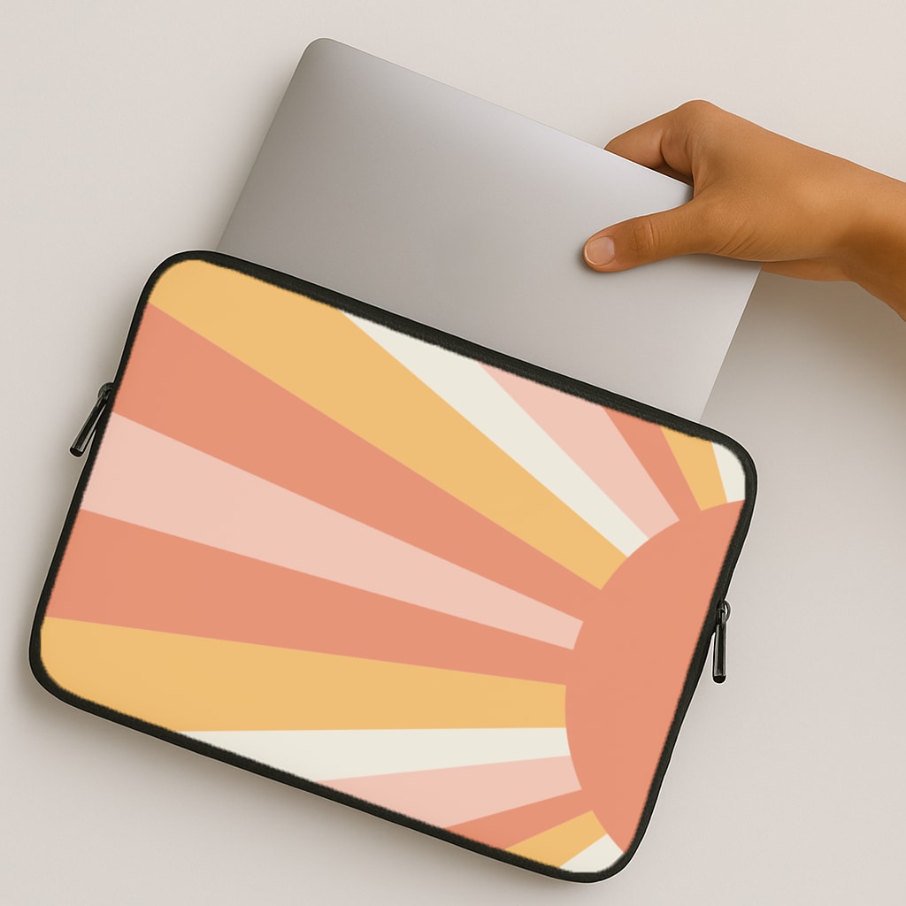 Colourful Abstract Pattern IX MacBook Case