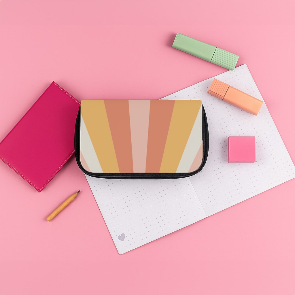 Colourful Abstract Pattern IX Pencil Case