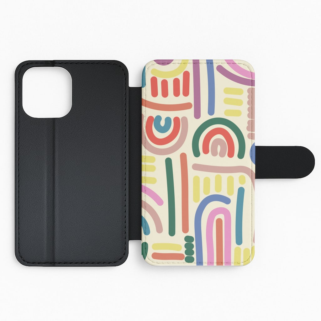 Abstract Patterns 23 Flip Phone Case
