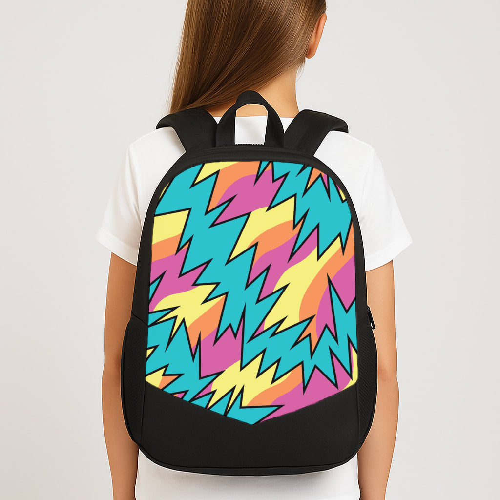 Abstract Patterns 24 Large School Bag