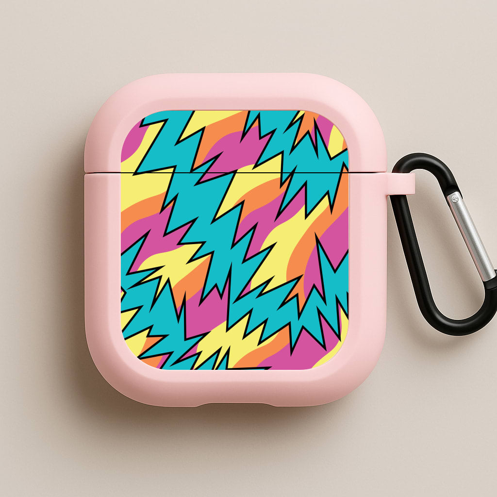 Abstract Patterns 24 Pink AirPods Case