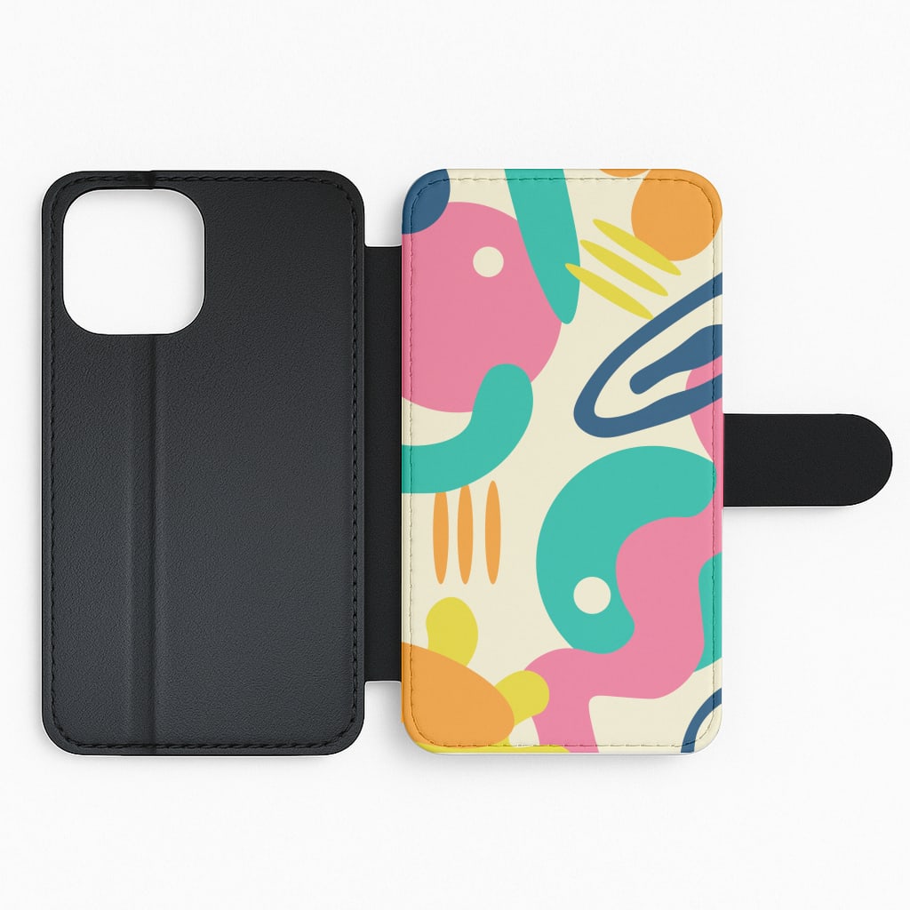 Abstract Pattern 1 Flip Phone Case