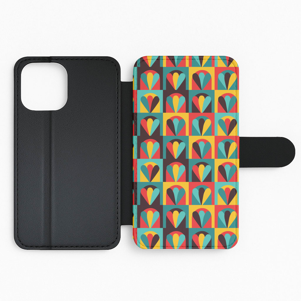Abstract Pattern 2 Flip Phone Case