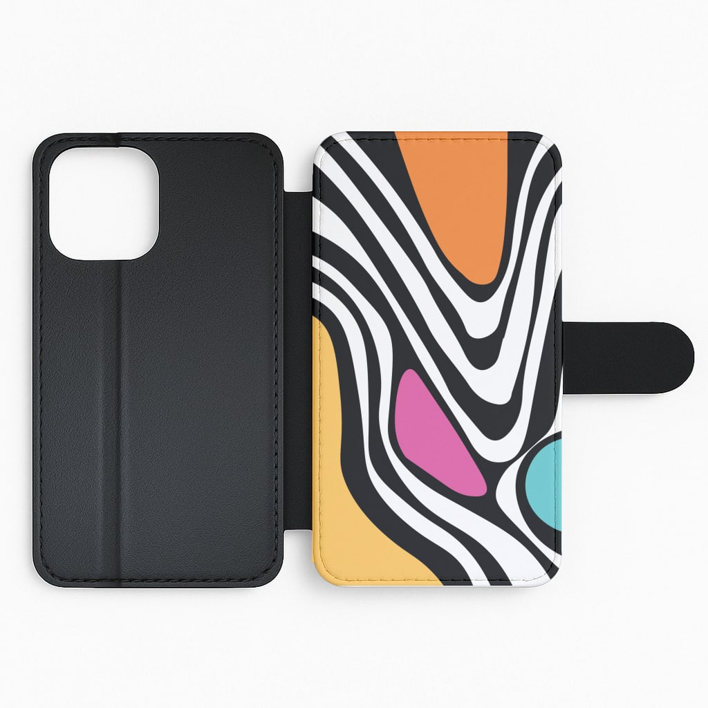 Abstract Pattern 5 Flip Phone Case