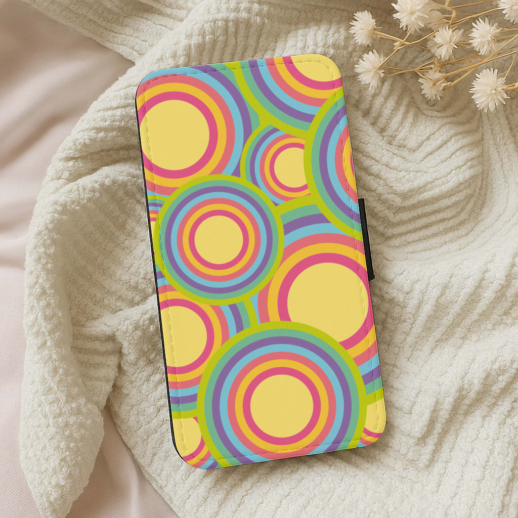 Abstract Pattern 6 Wallet Phone Case