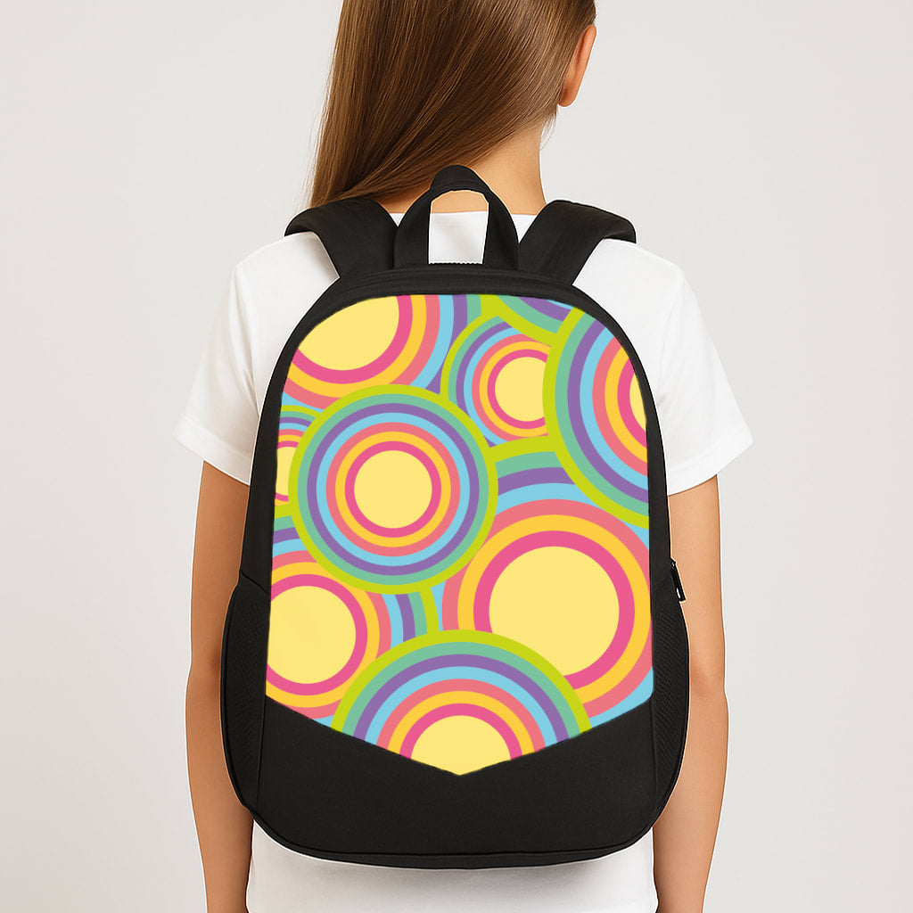 Abstract Pattern 6 Large School Bag